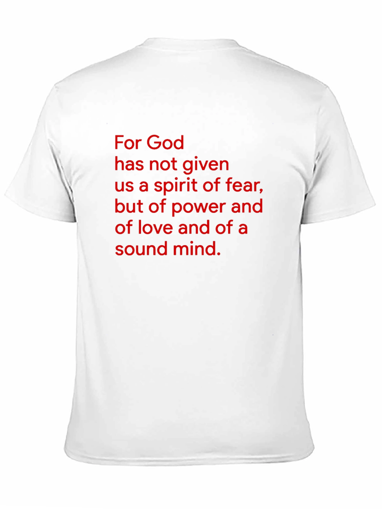 Faith Inspired Black T-Shirt - Gods Gift