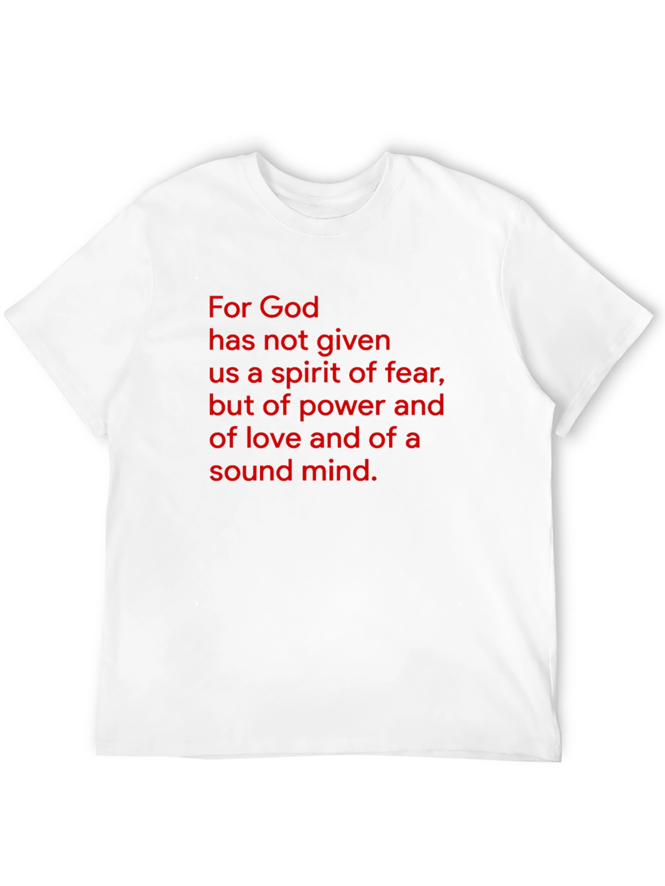 Faith Inspired Black T-Shirt - Gods Gift