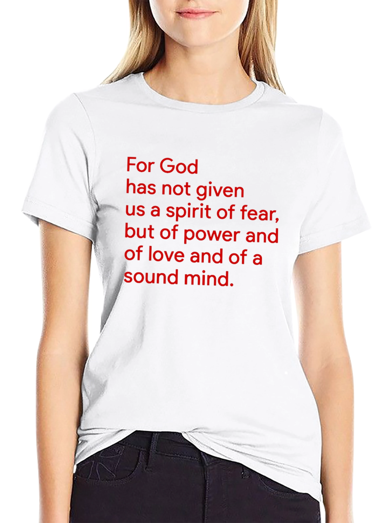 Faith Inspired Black T-Shirt - Gods Gift
