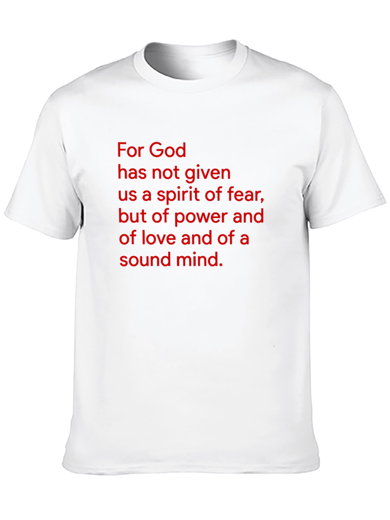 Faith Inspired Black T-Shirt - Gods Gift