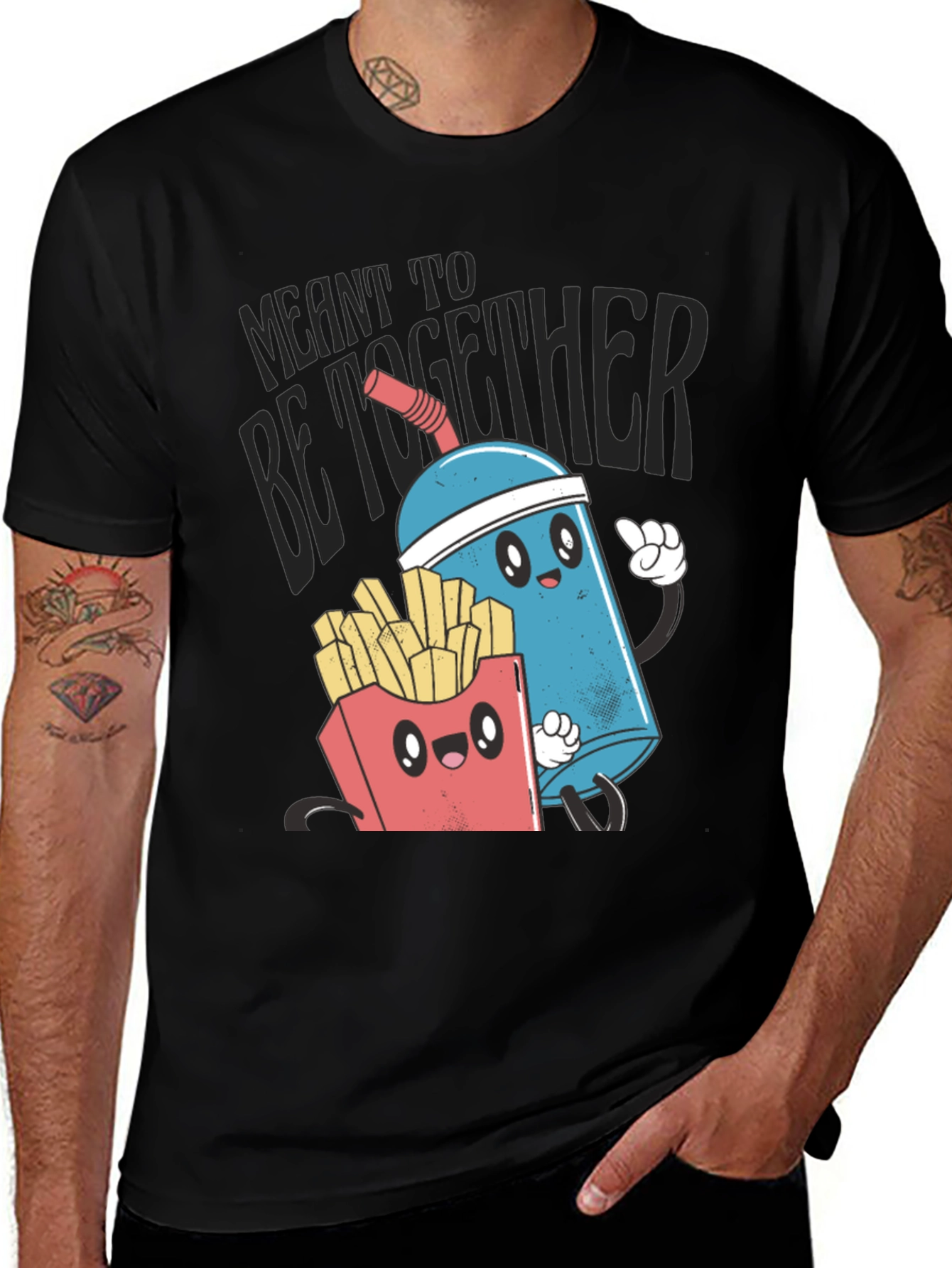 Meant To Be Together Foodie T-Shirt