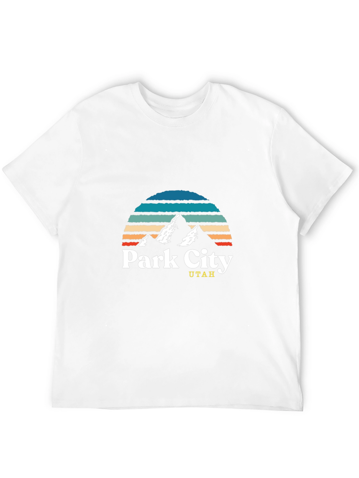 Park City Utah Graphic Tee - Retro Mountain Design