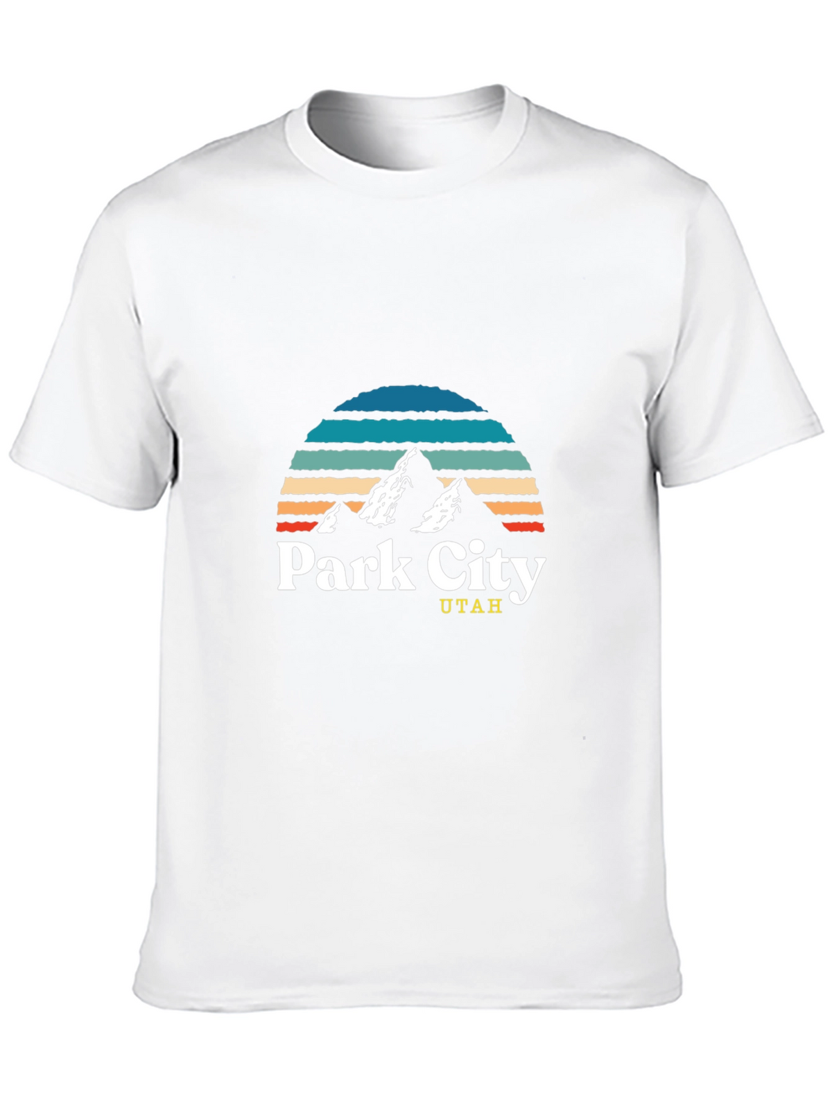 Park City Utah Graphic Tee - Retro Mountain Design