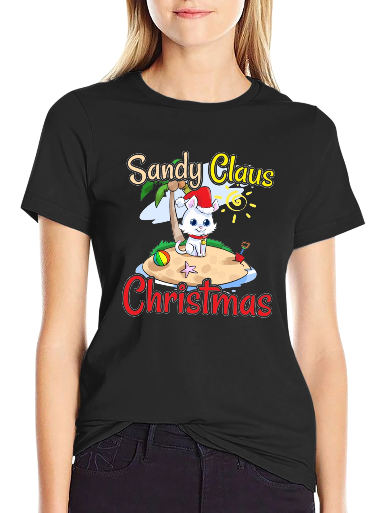Sandy Claus Christmas T-Shirt
