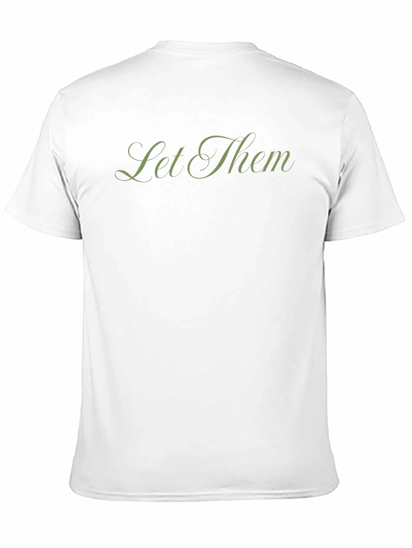 Let Them T-Shirt - Stylish Black Cotton Tee
