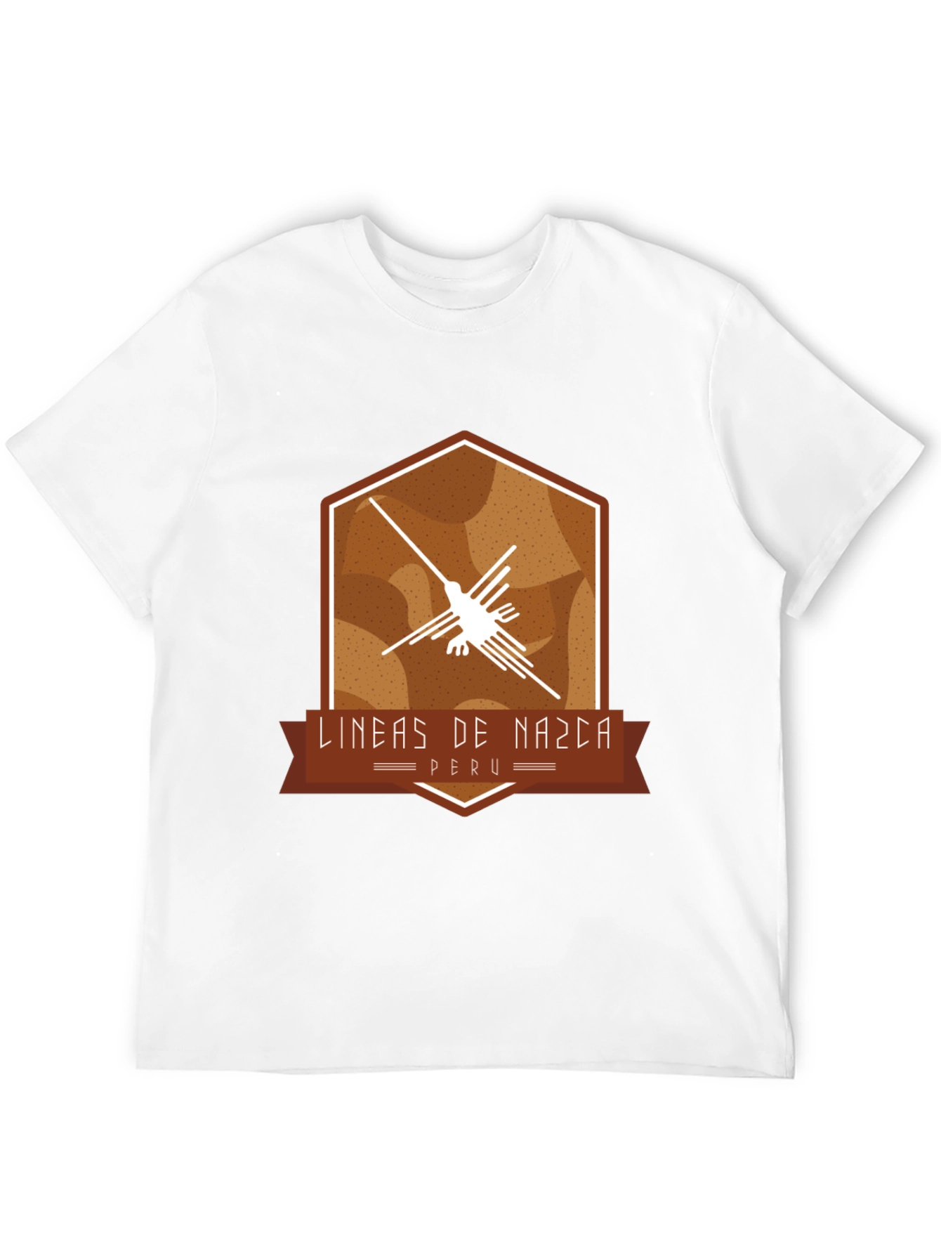 Lines of Nazca Peru T-Shirt Unique Design