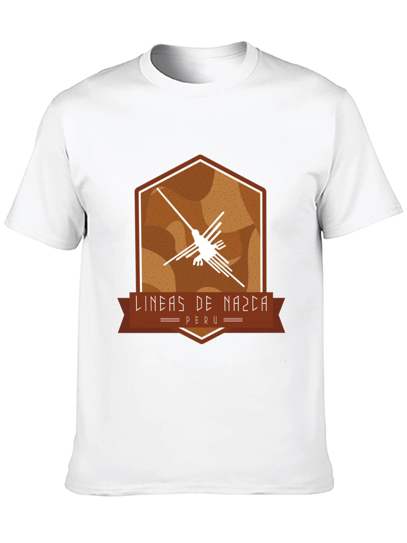 Lines of Nazca Peru T-Shirt Unique Design
