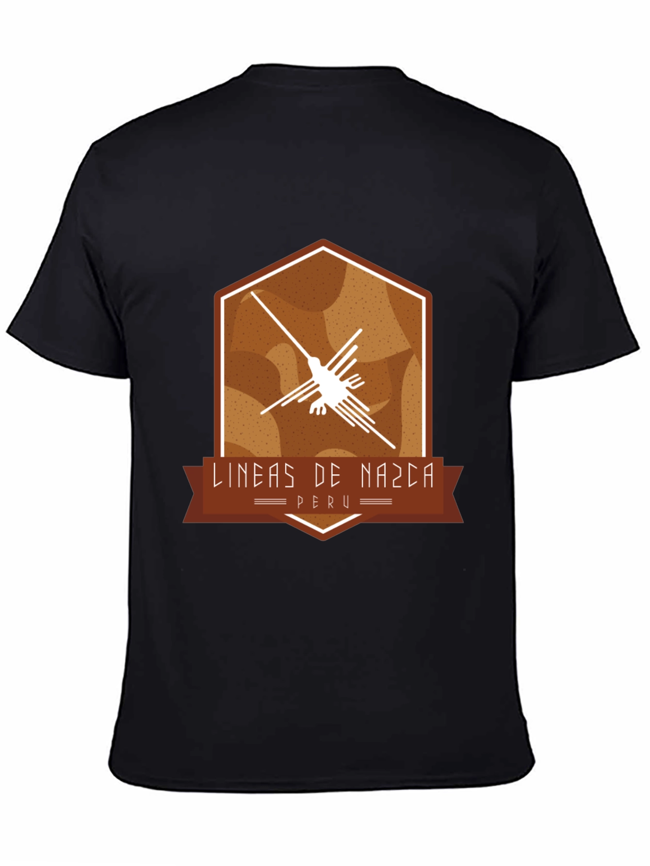Lines of Nazca Peru T-Shirt Unique Design