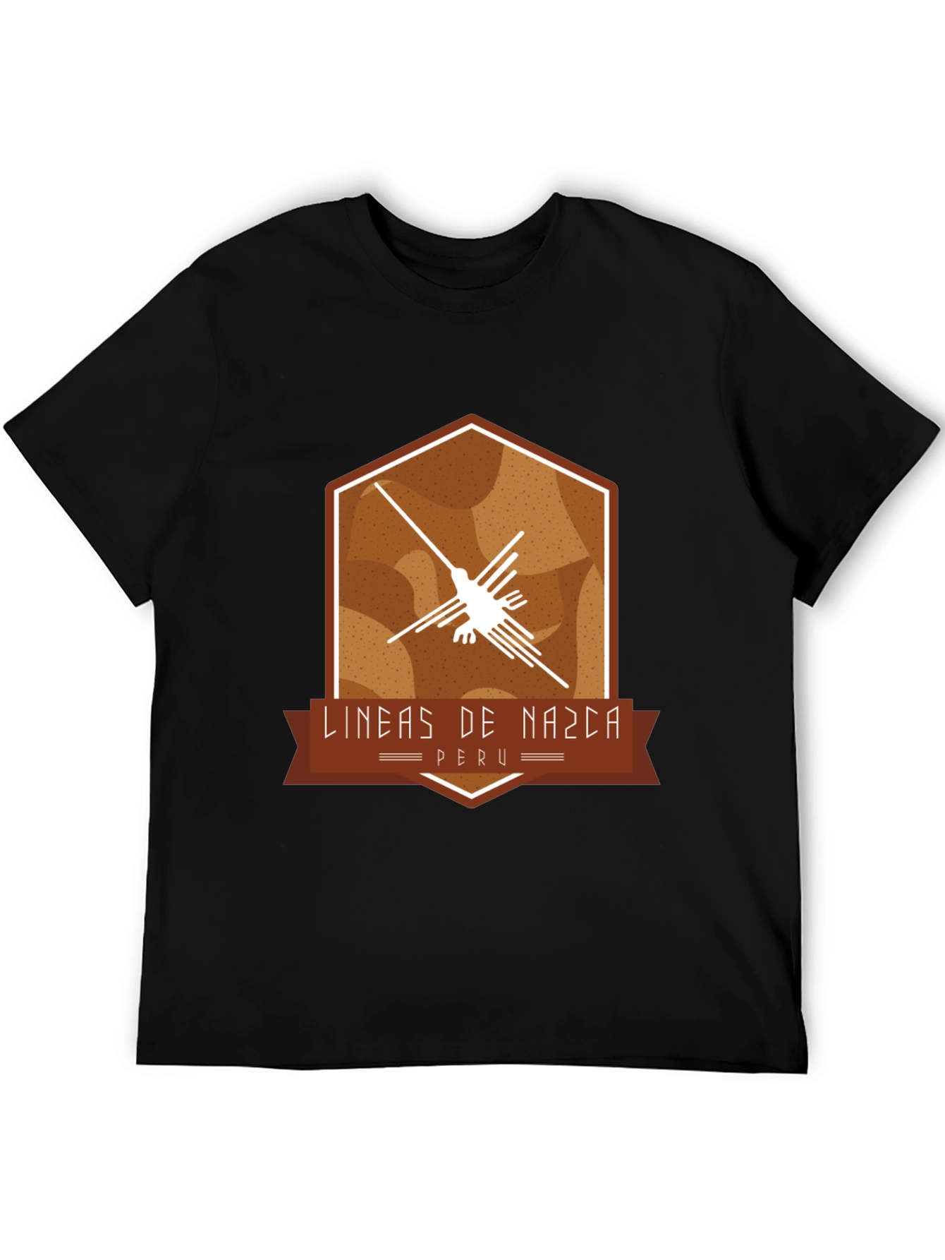 Lines of Nazca Peru T-Shirt Unique Design