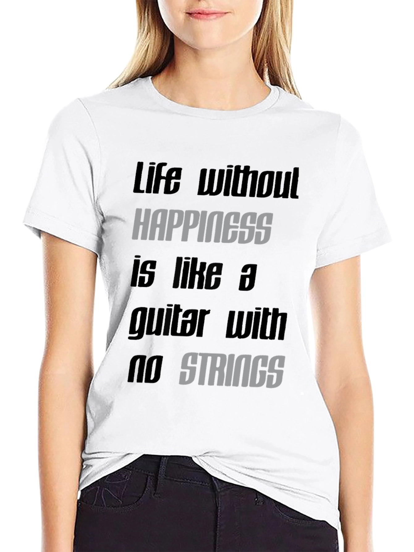 Inspirational Guitar Quote T-Shirt