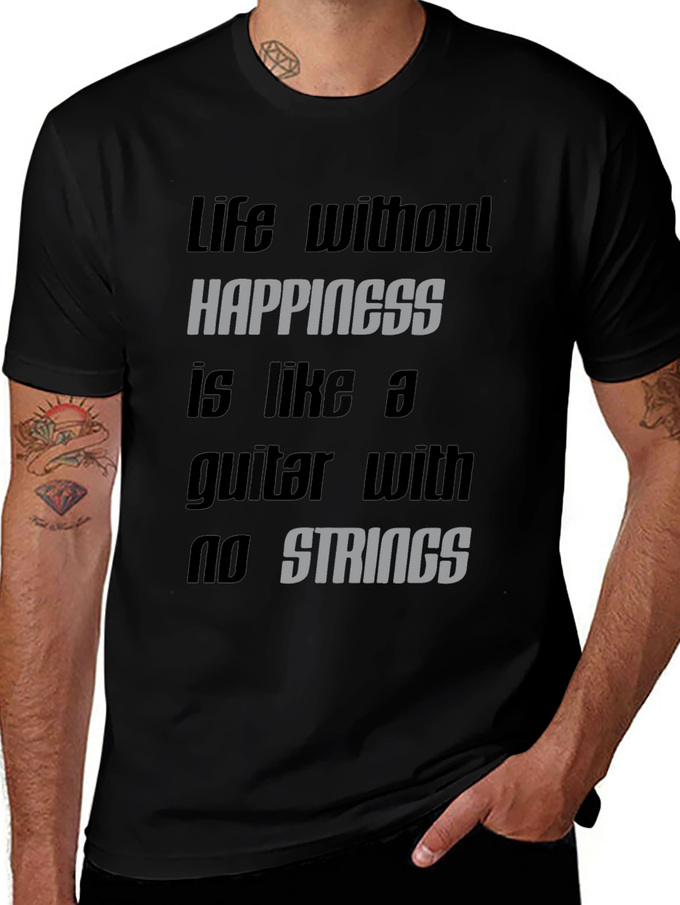 Inspirational Guitar Quote T-Shirt