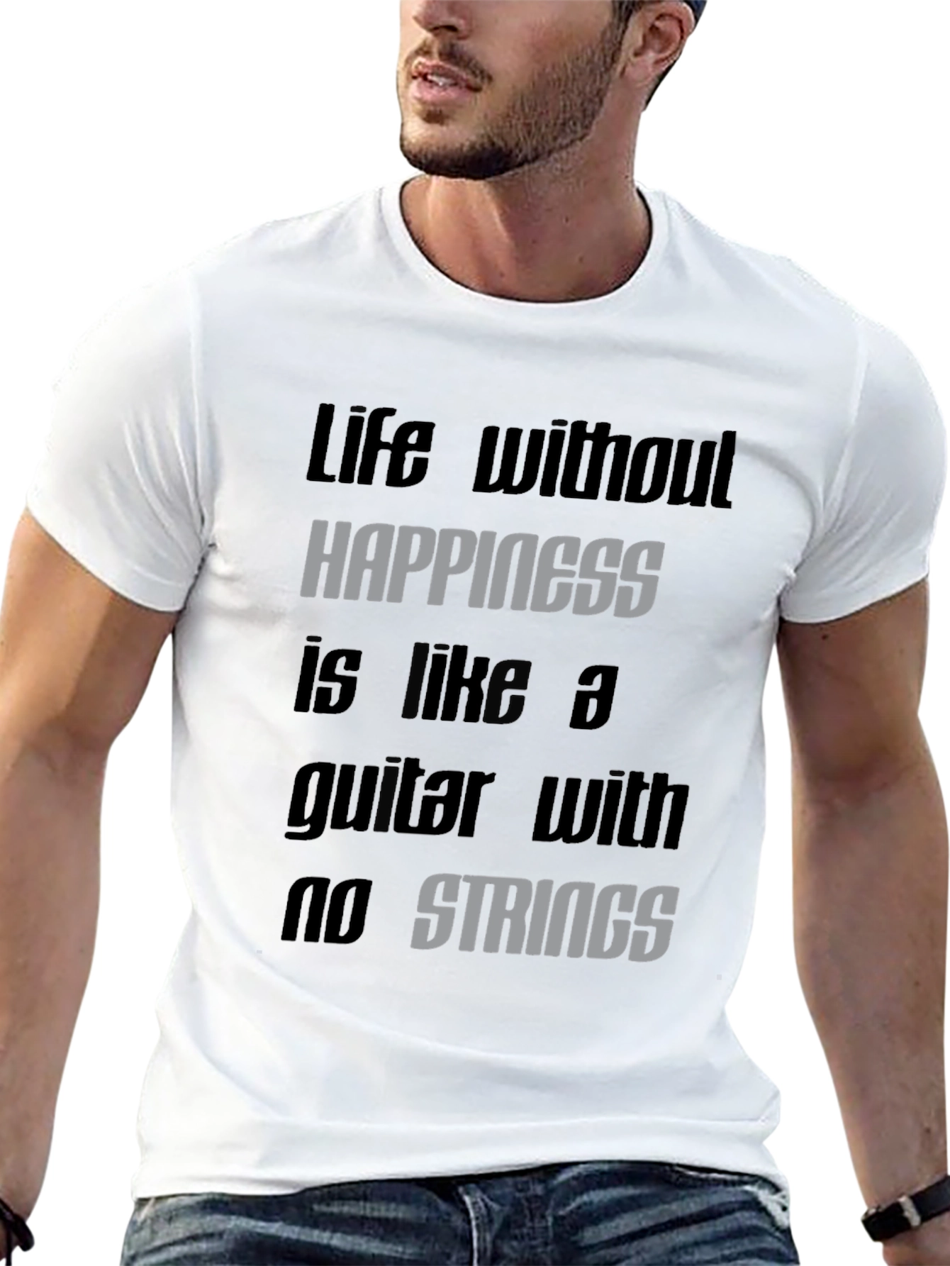 Inspirational Guitar Quote T-Shirt