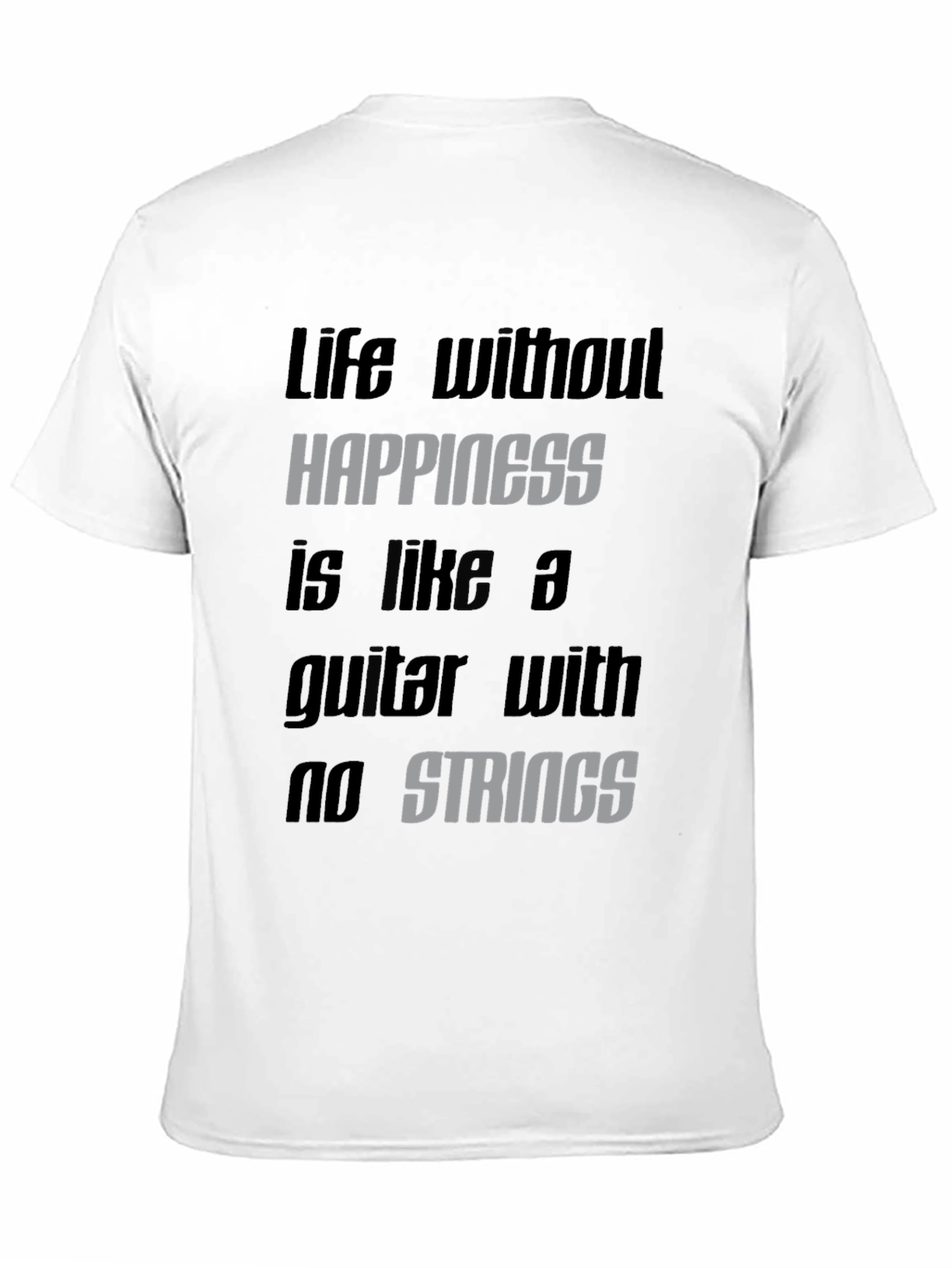 Inspirational Guitar Quote T-Shirt