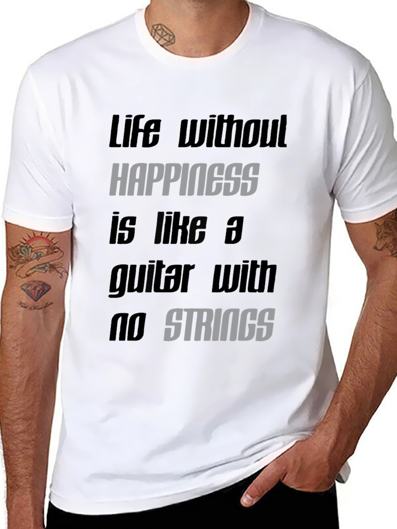 Inspirational Guitar Quote T-Shirt