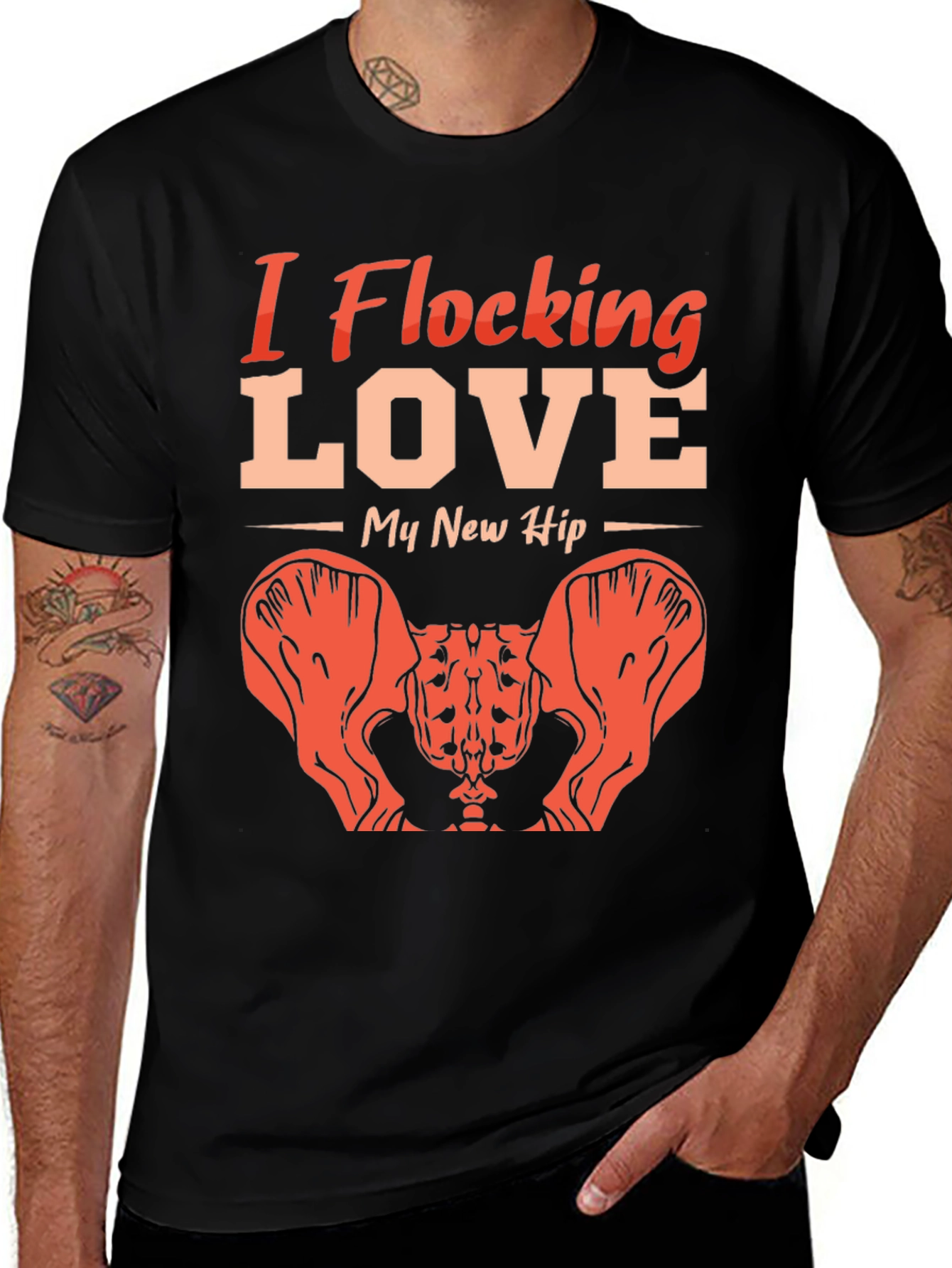 I Flocking Love My New Hip T-Shirt