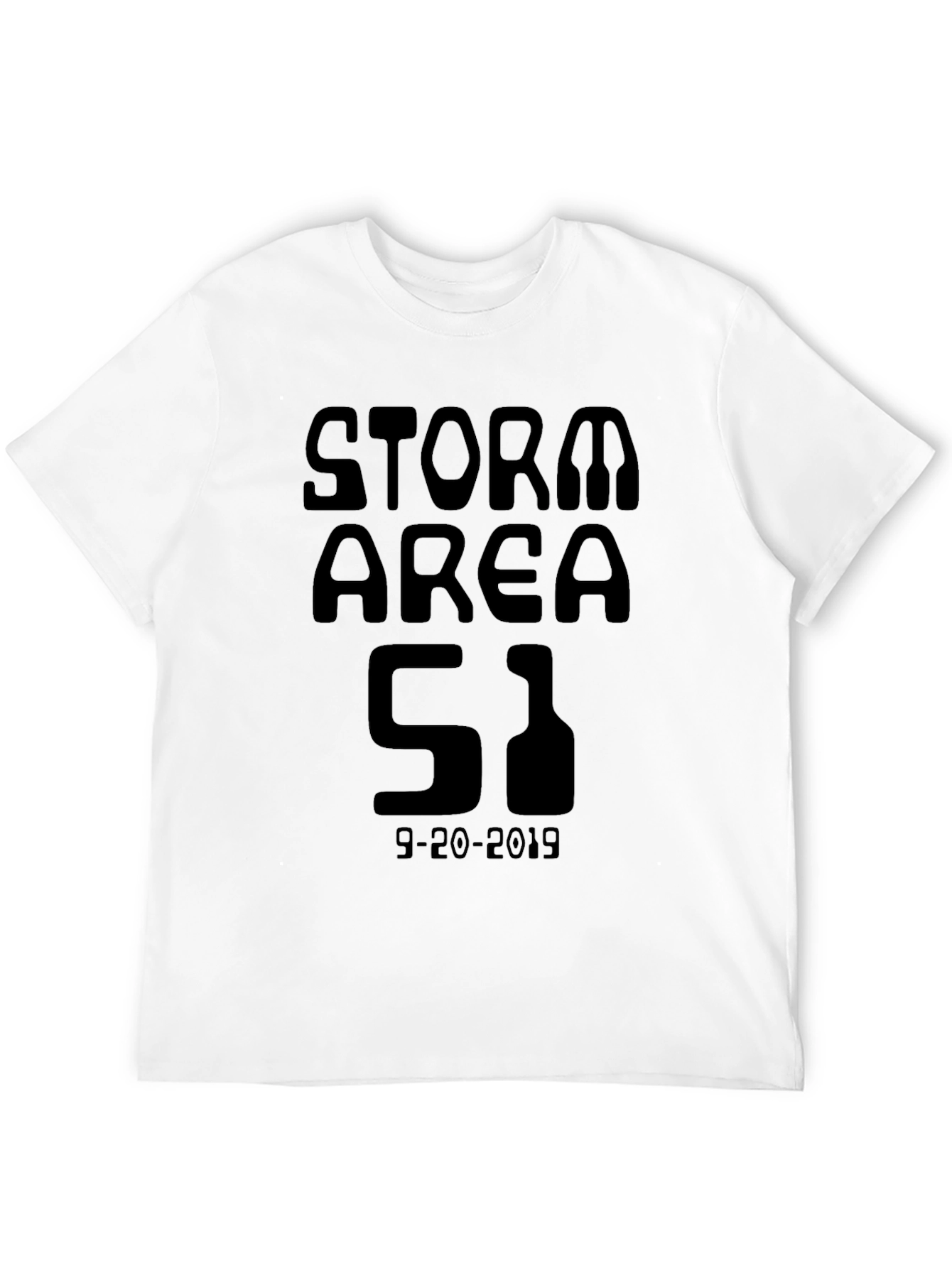 Storm Area 51 T-Shirt - Black Graphic Tee