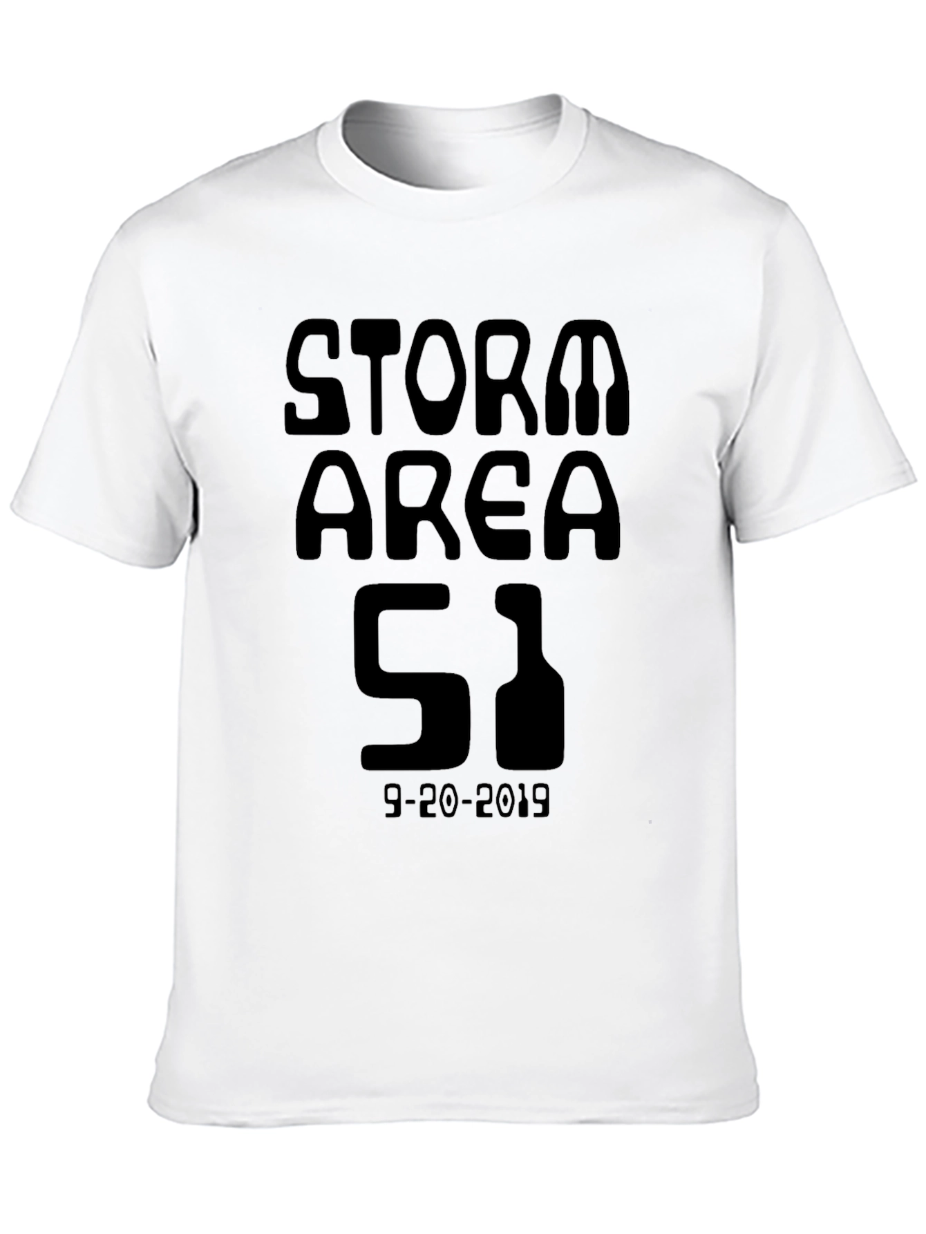 Storm Area 51 T-Shirt - Black Graphic Tee