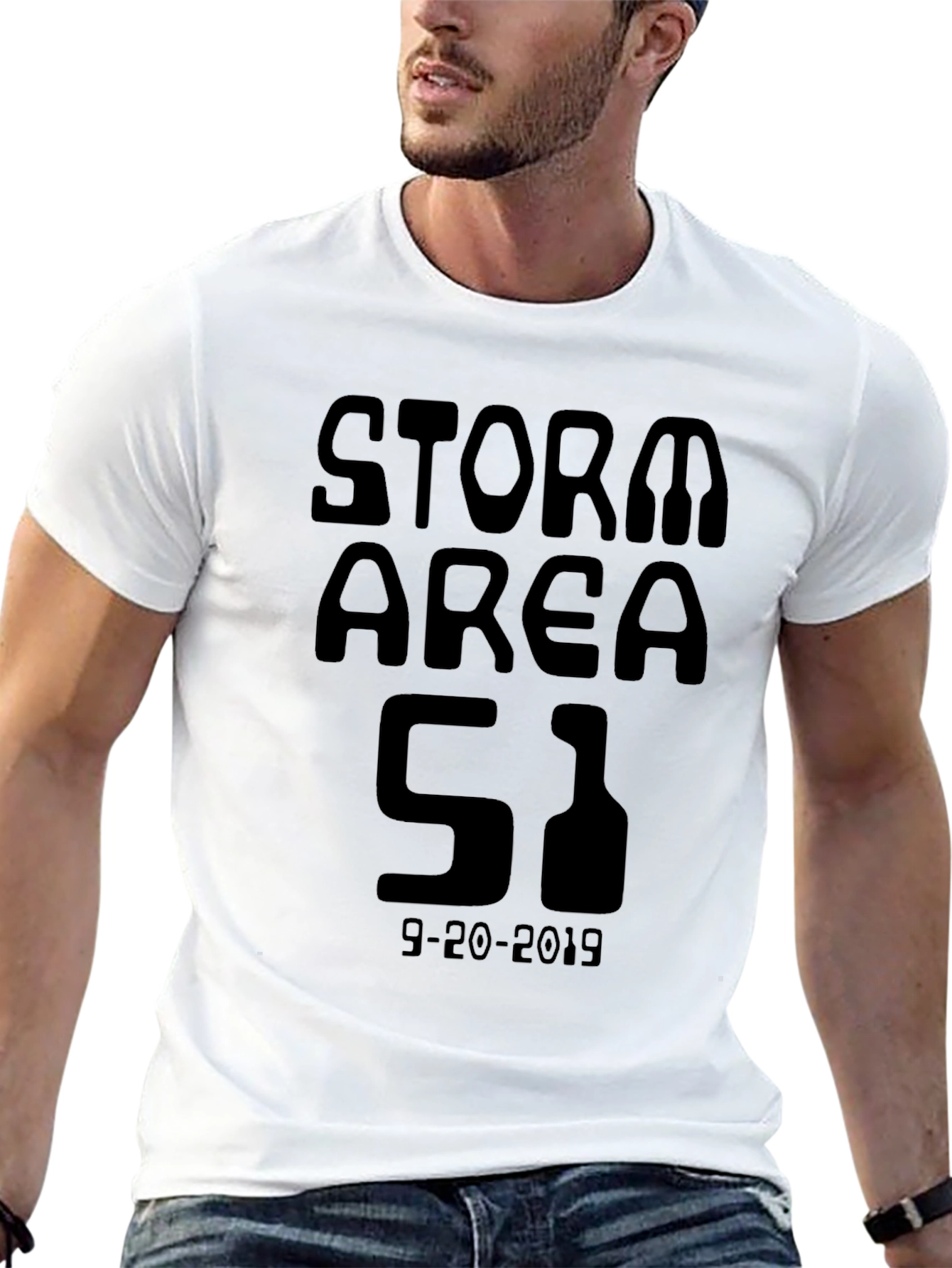 Storm Area 51 T-Shirt - Black Graphic Tee