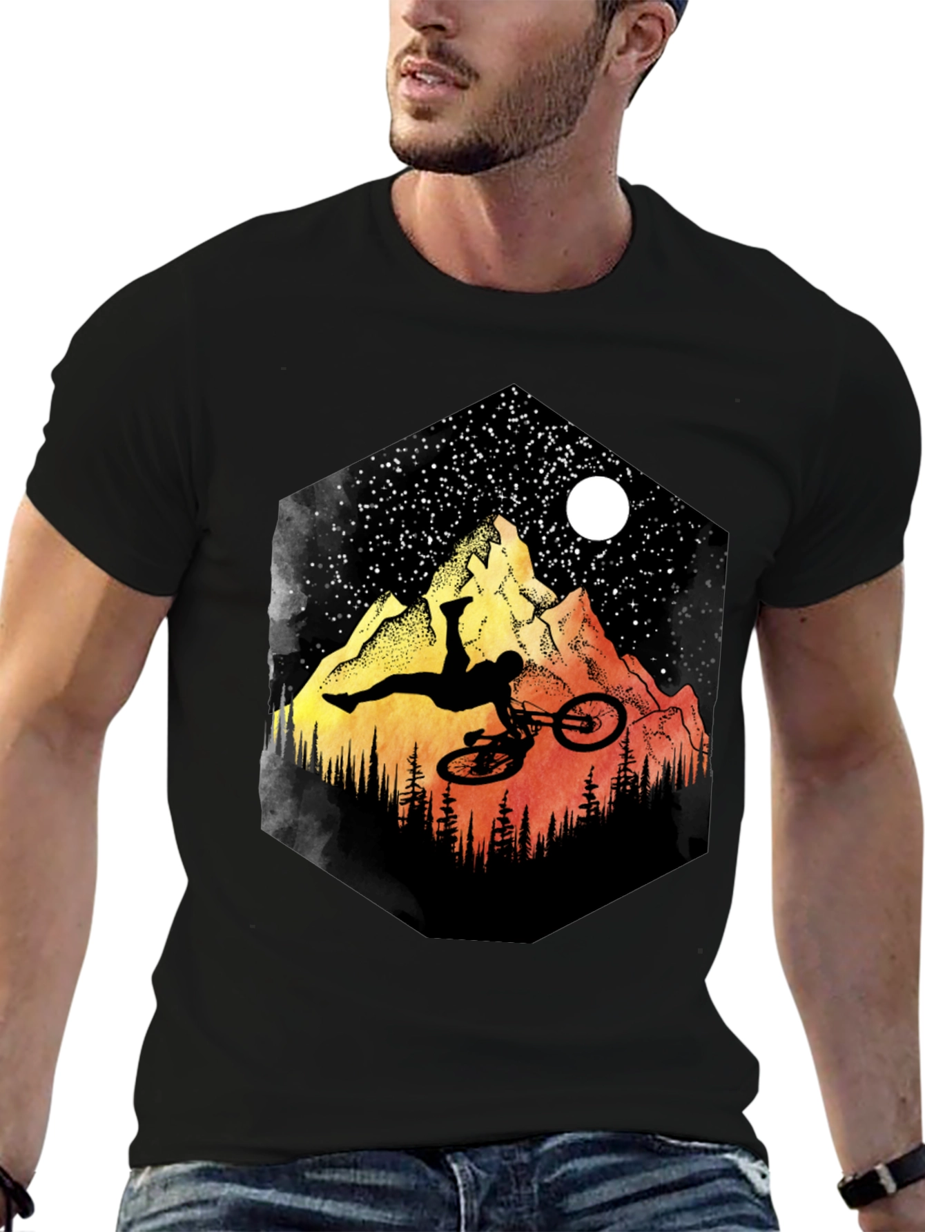 Mountain Bike Stunt T-Shirt
