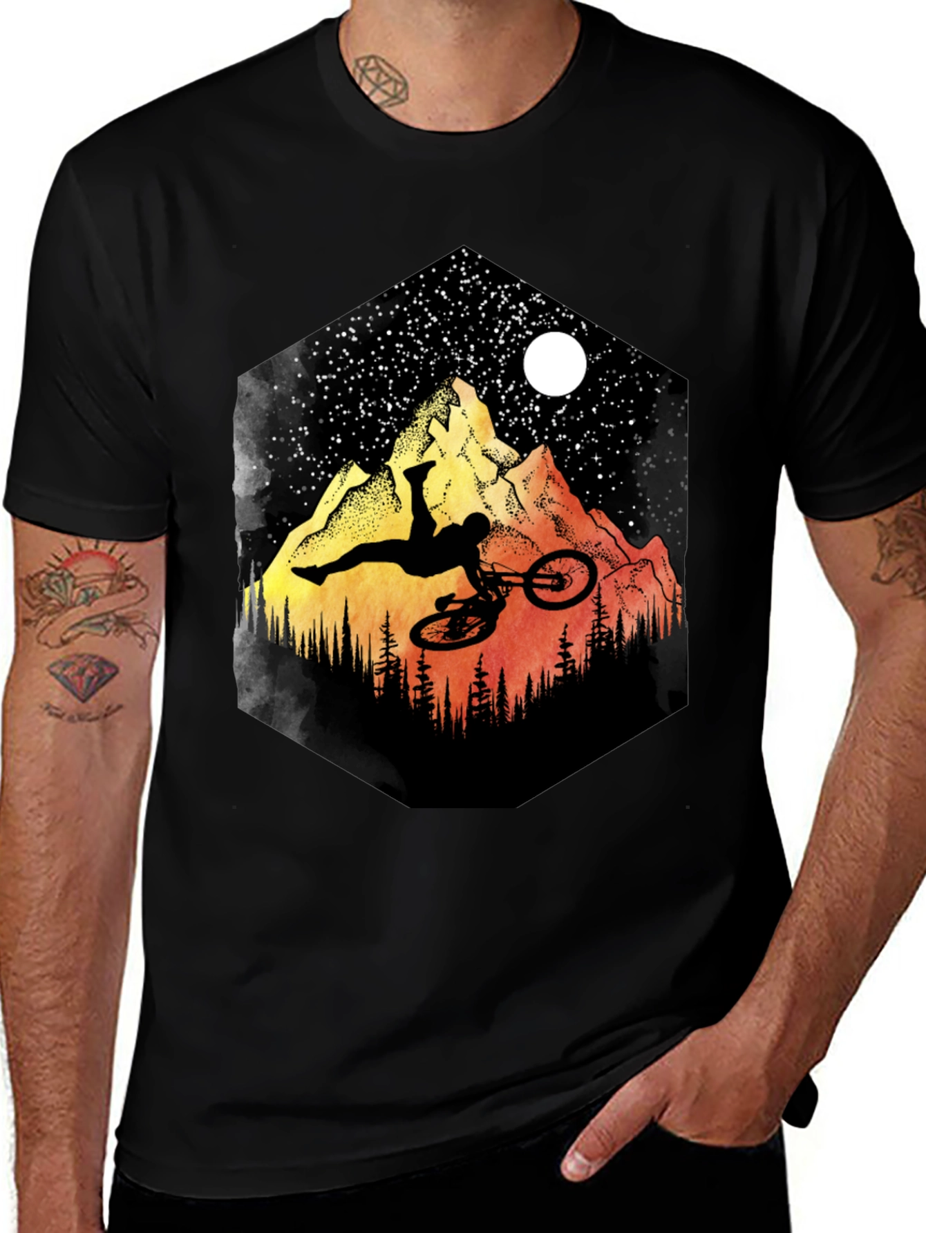 Mountain Bike Stunt T-Shirt