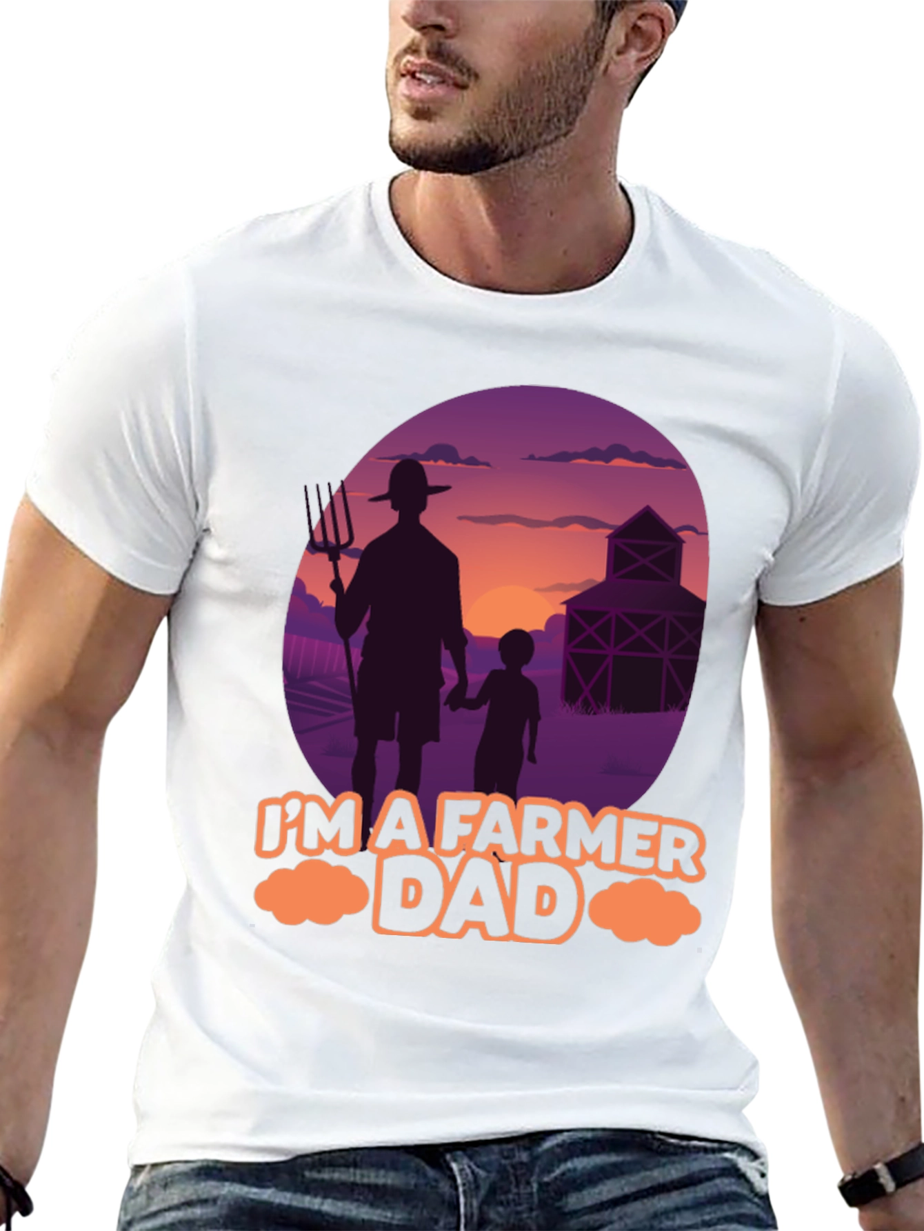 Im A Farmer Dad T-Shirt