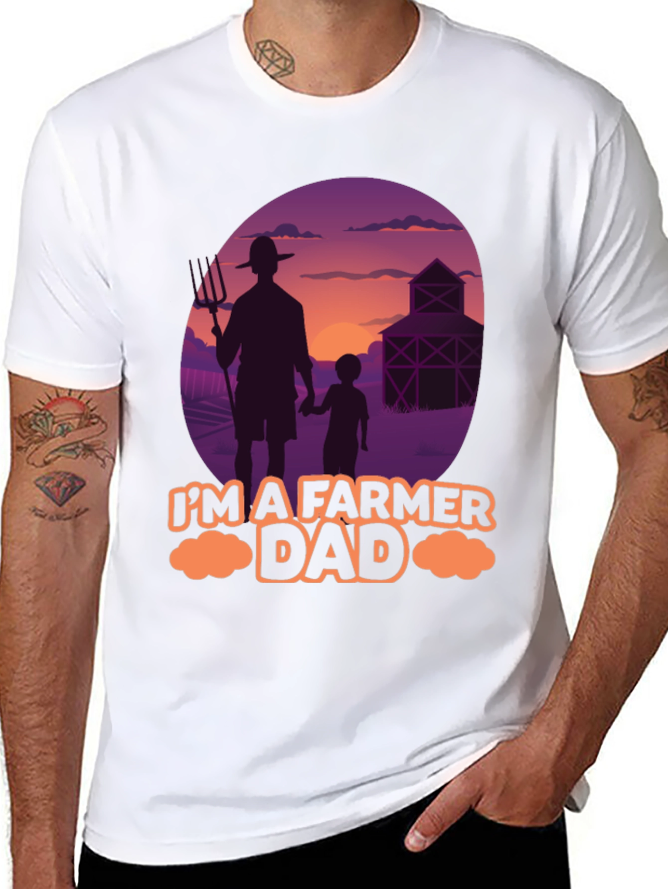 Im A Farmer Dad T-Shirt