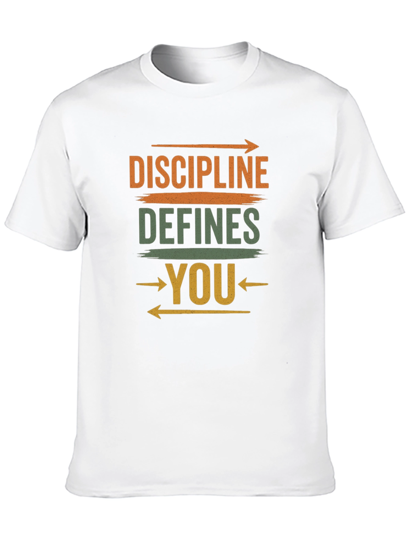 Discipline Defines You Graphic Tee - Motivational T-Shirt