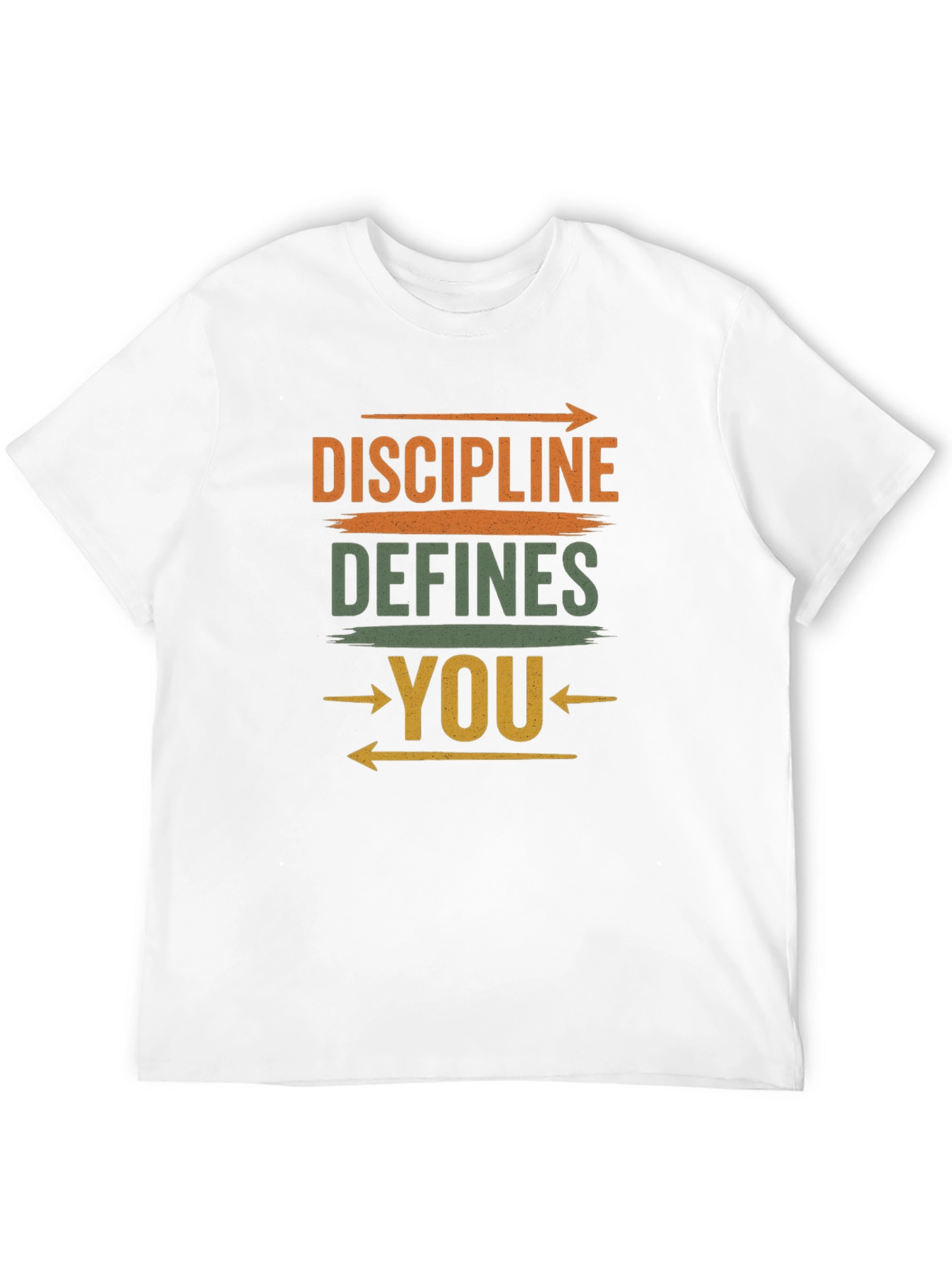 Discipline Defines You Graphic Tee - Motivational T-Shirt