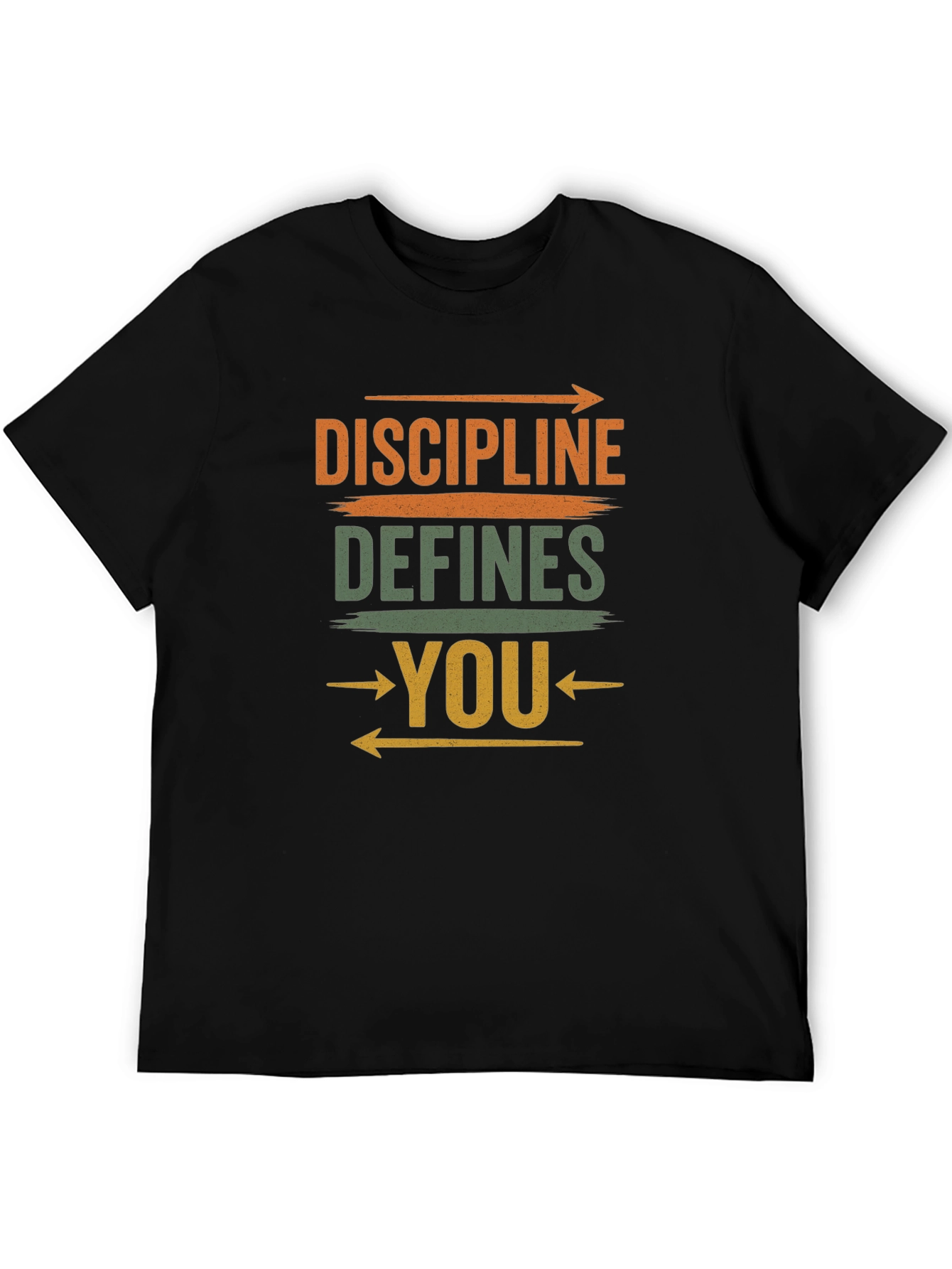 Discipline Defines You Graphic Tee - Motivational T-Shirt
