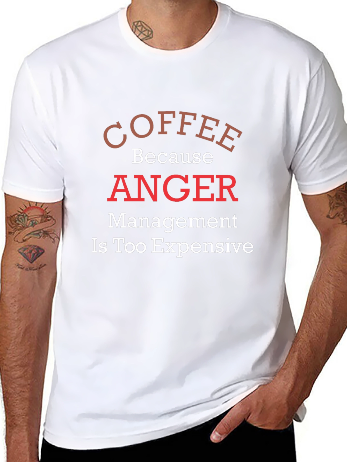 Coffee Because Anger Management T-Shirt