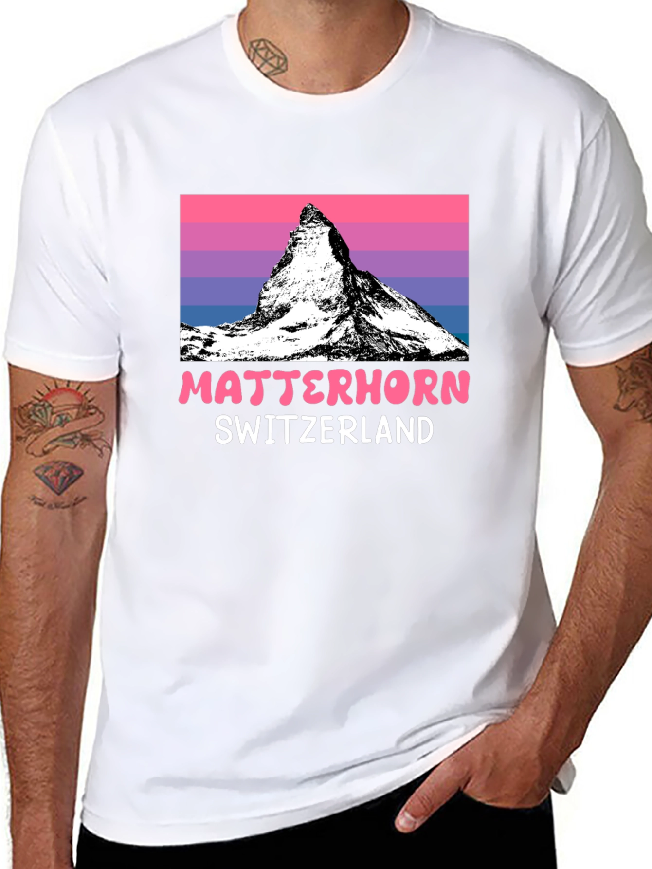 Matterhorn Switzerland Graphic Tee
