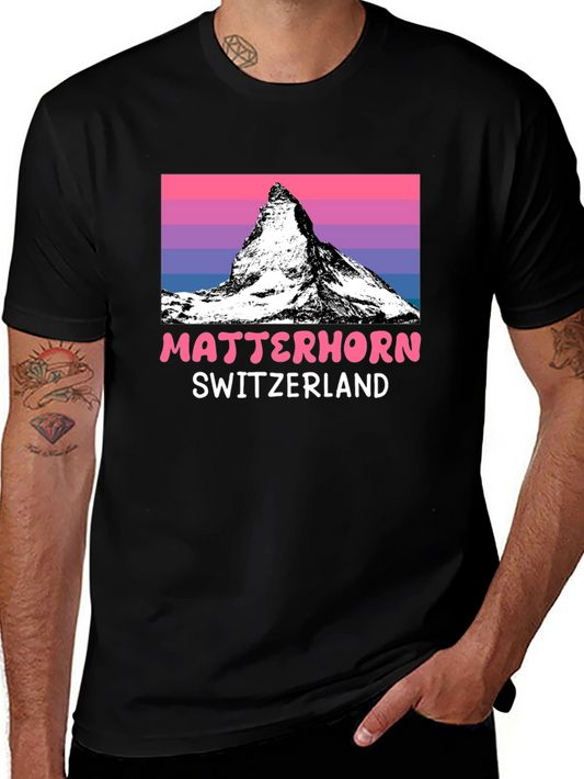 Matterhorn Switzerland Graphic Tee