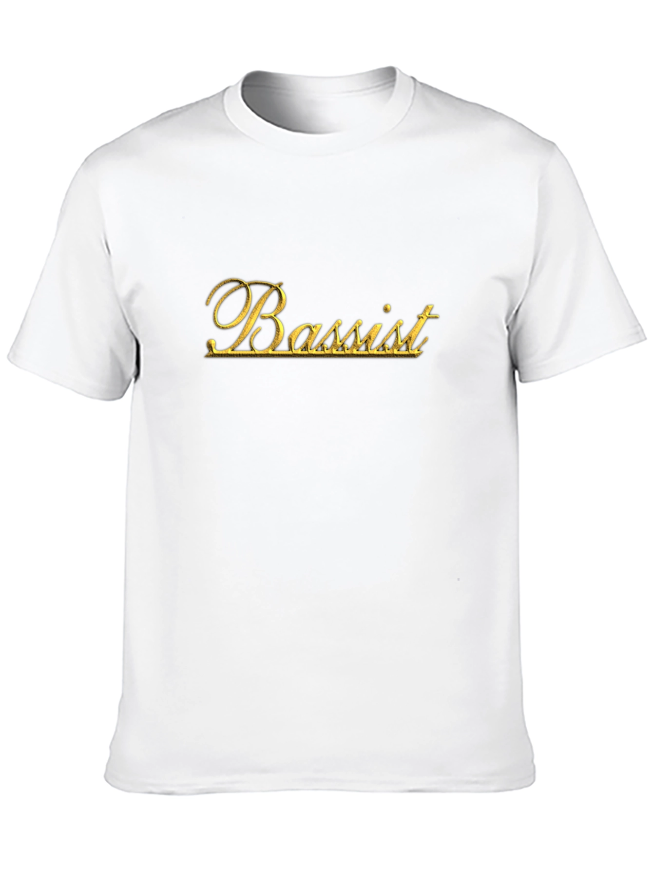 Bassist Black T-Shirt - Music Lover Tee
