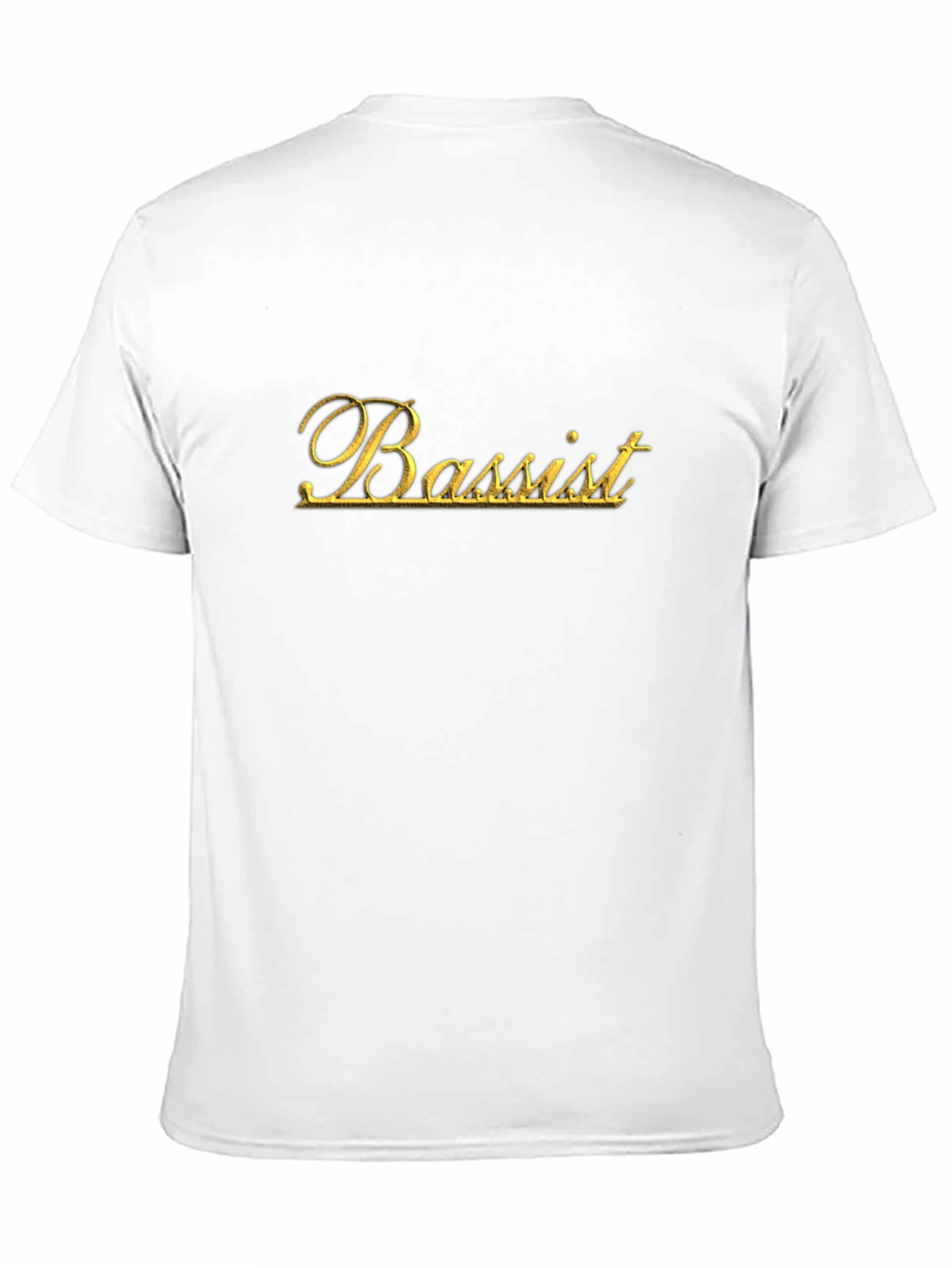 Bassist Black T-Shirt - Music Lover Tee