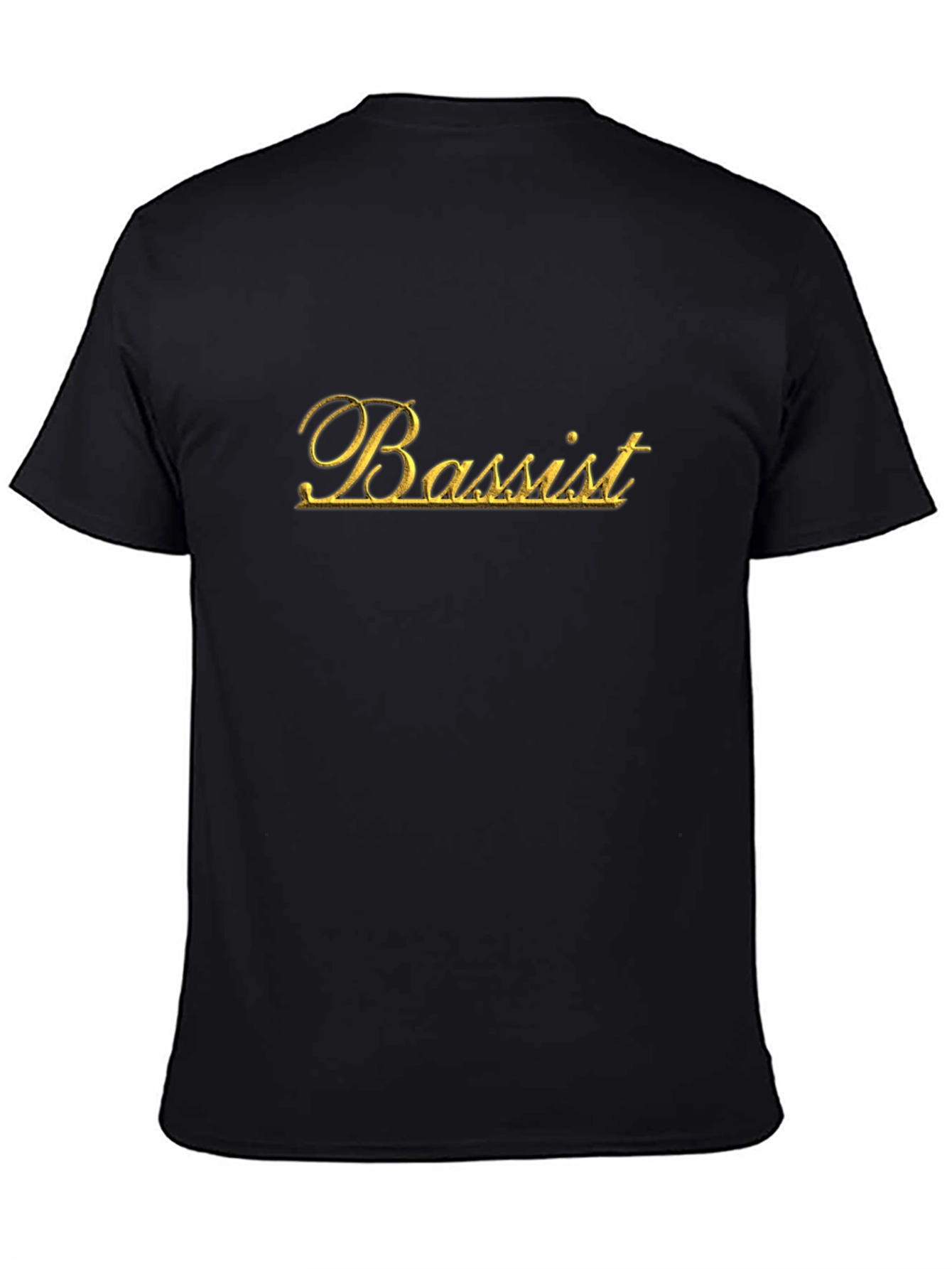 Bassist Black T-Shirt - Music Lover Tee