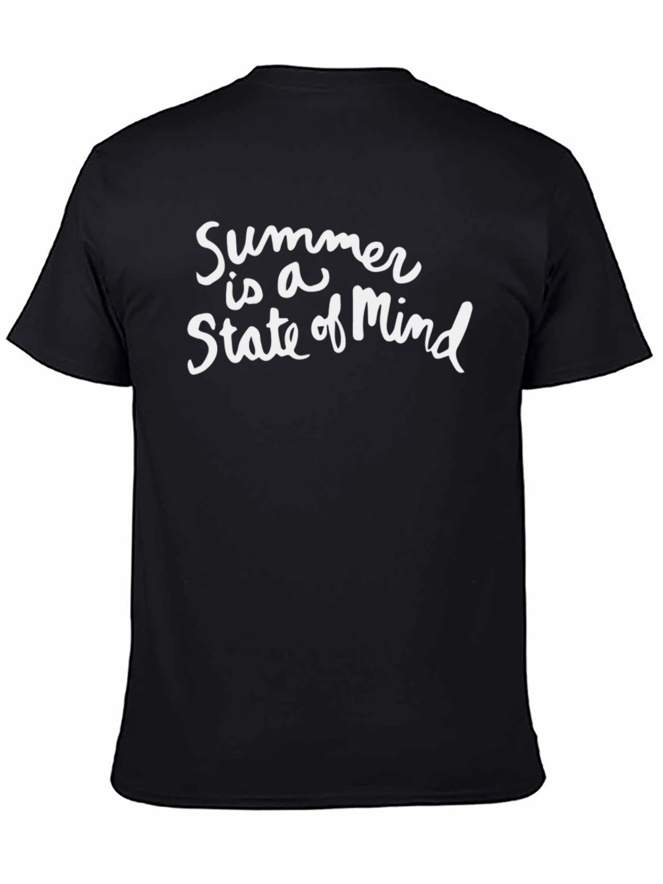 Summer State of Mind Black T-Shirt