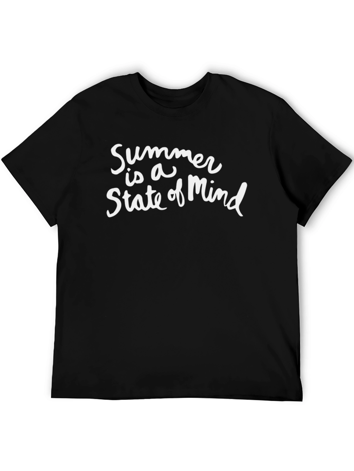 Summer State of Mind Black T-Shirt