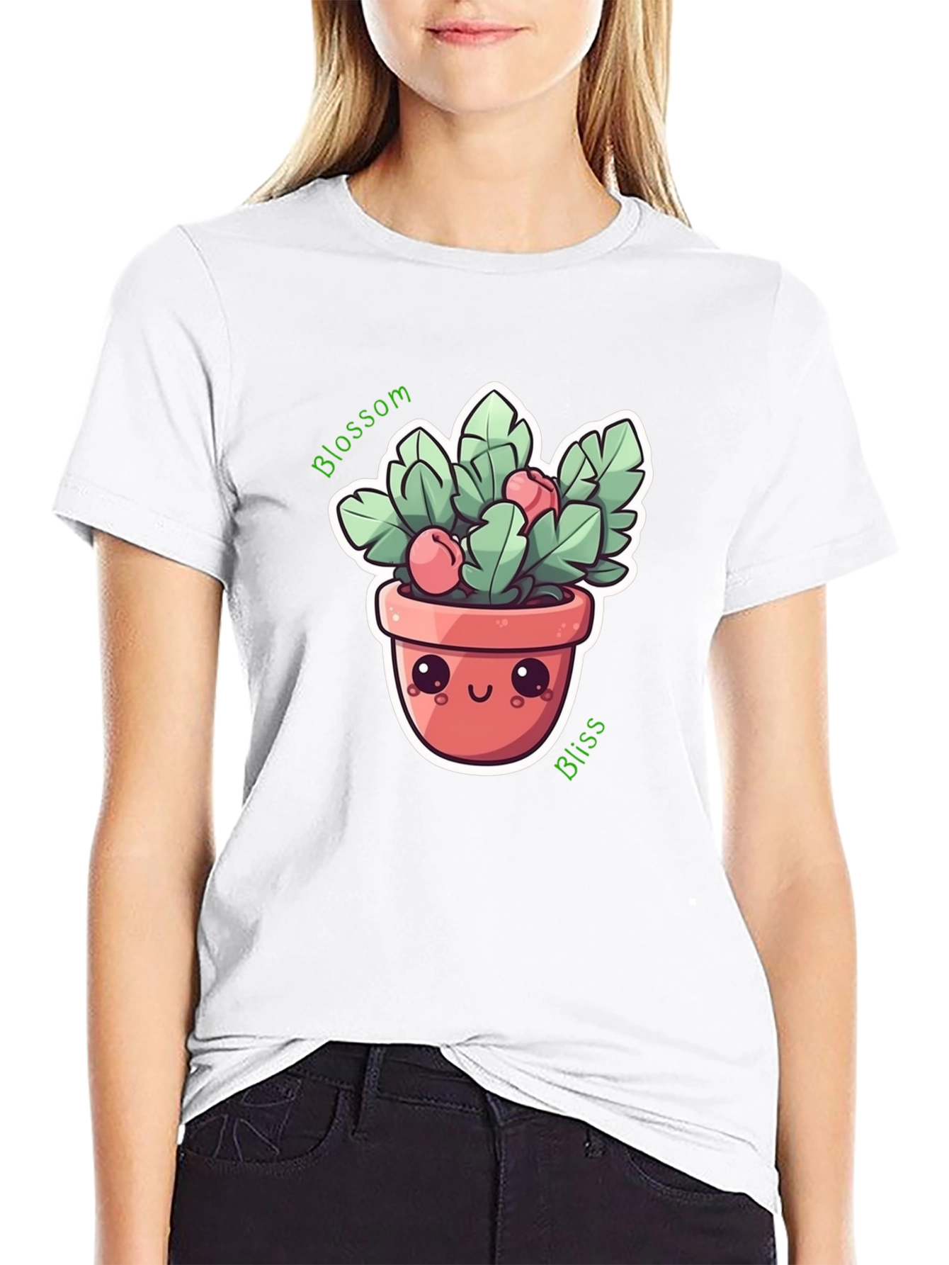 Blossom Bliss Plant Graphic Tee