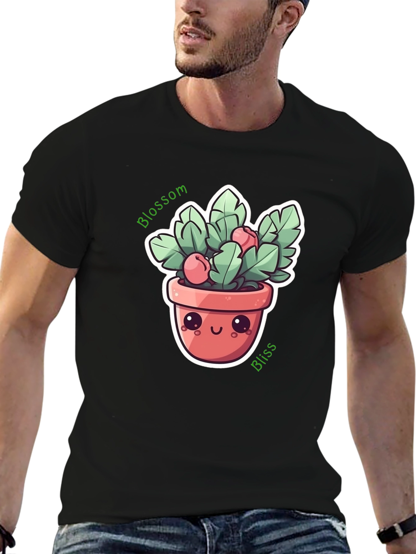 Blossom Bliss Plant Graphic Tee