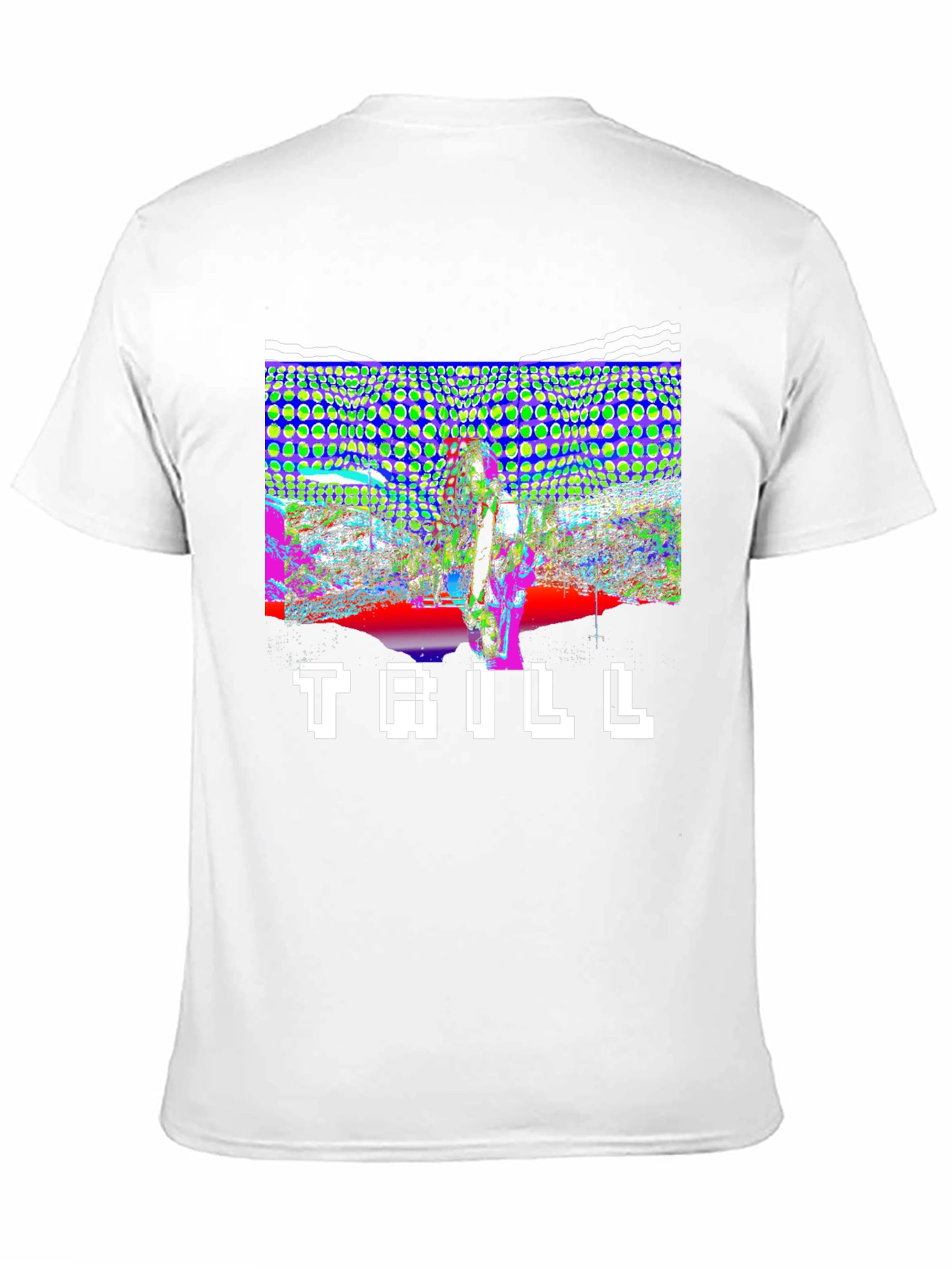 Trill Graphic Print Black T-Shirt