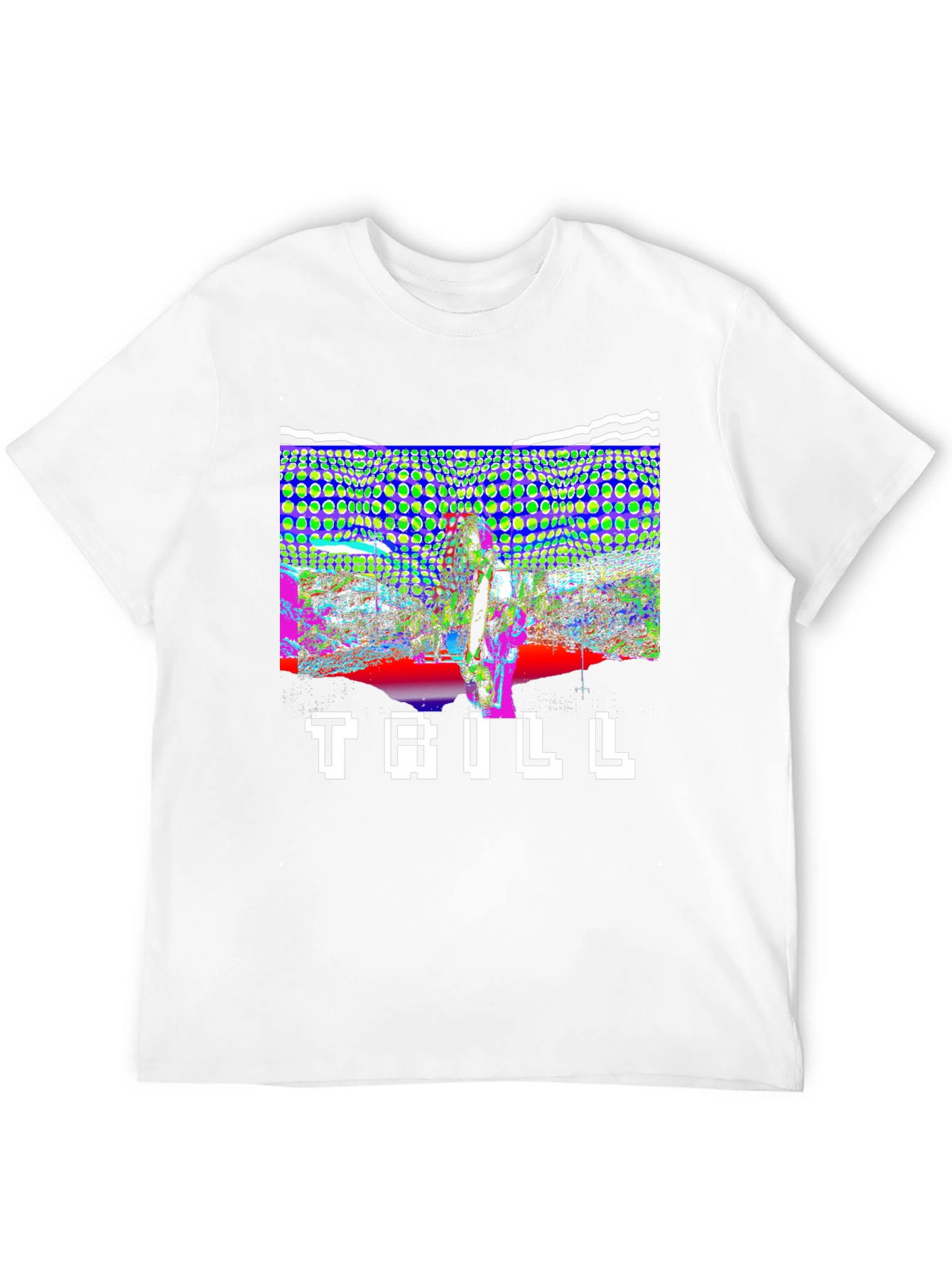 Trill Graphic Print Black T-Shirt