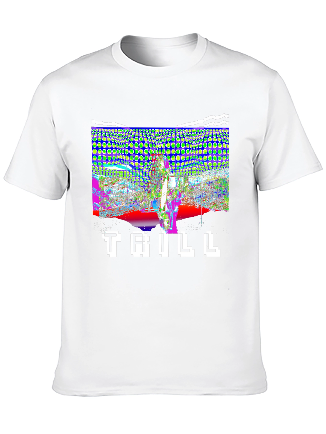 Trill Graphic Print Black T-Shirt