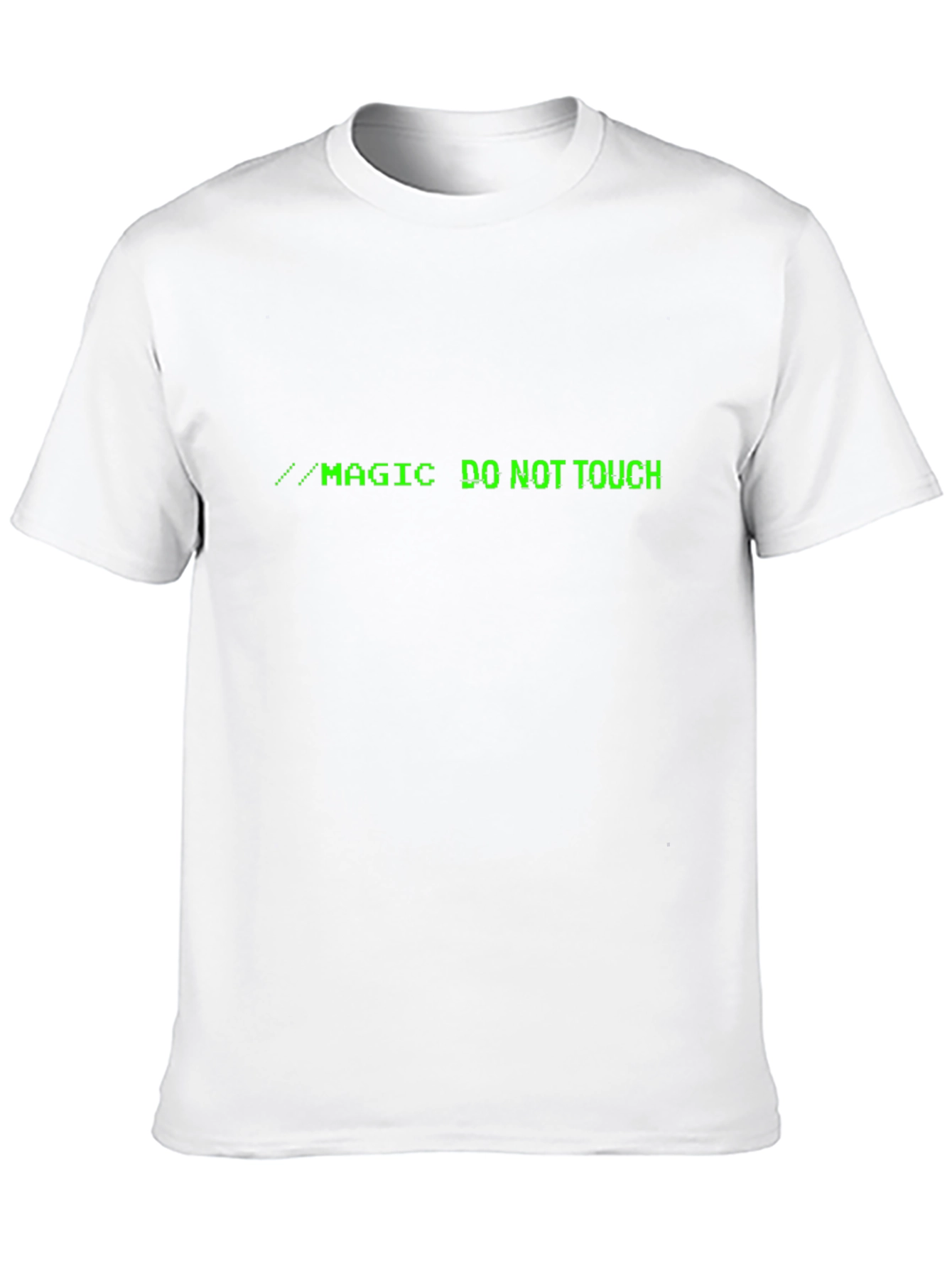 Magic Do Not Touch Black T-Shirt