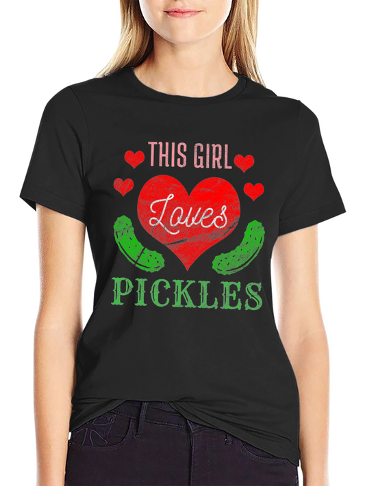 This Girl Loves Pickles T-Shirt