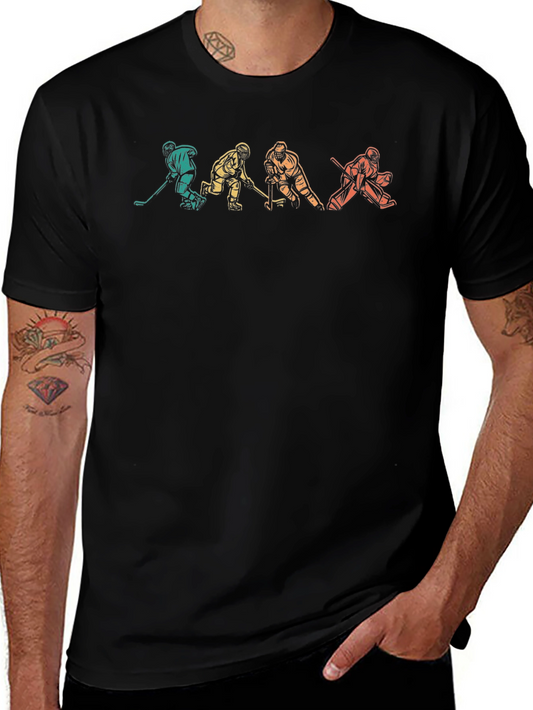 Hockey Player Graphic Tee