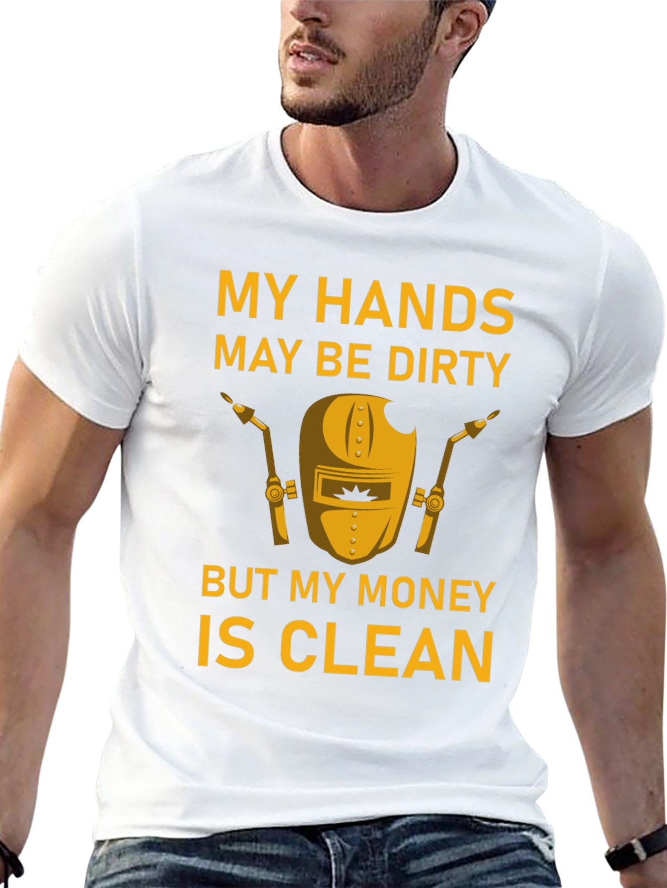 Dirty Hands Clean Money Welder T-Shirt