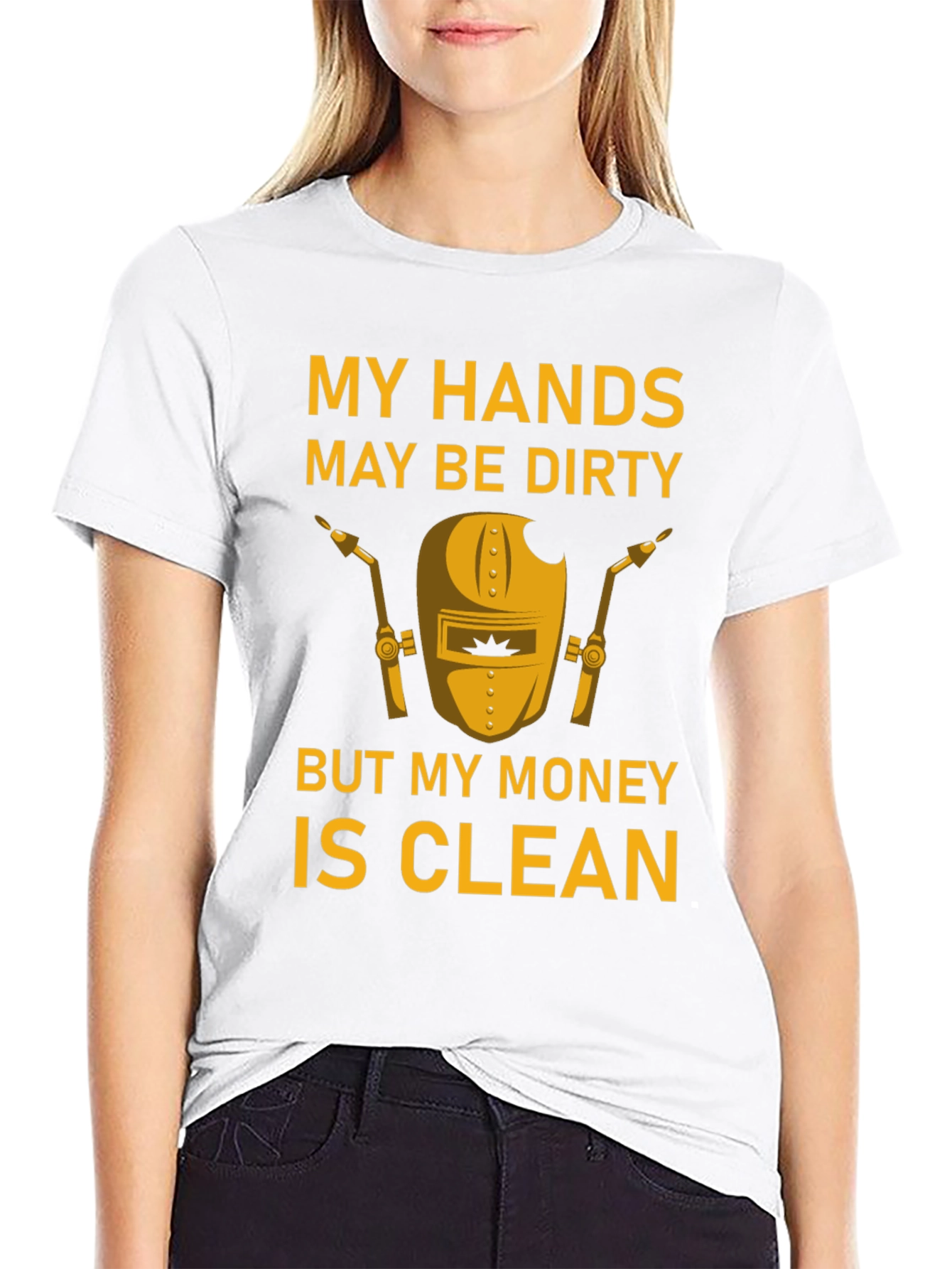 Dirty Hands Clean Money Welder T-Shirt