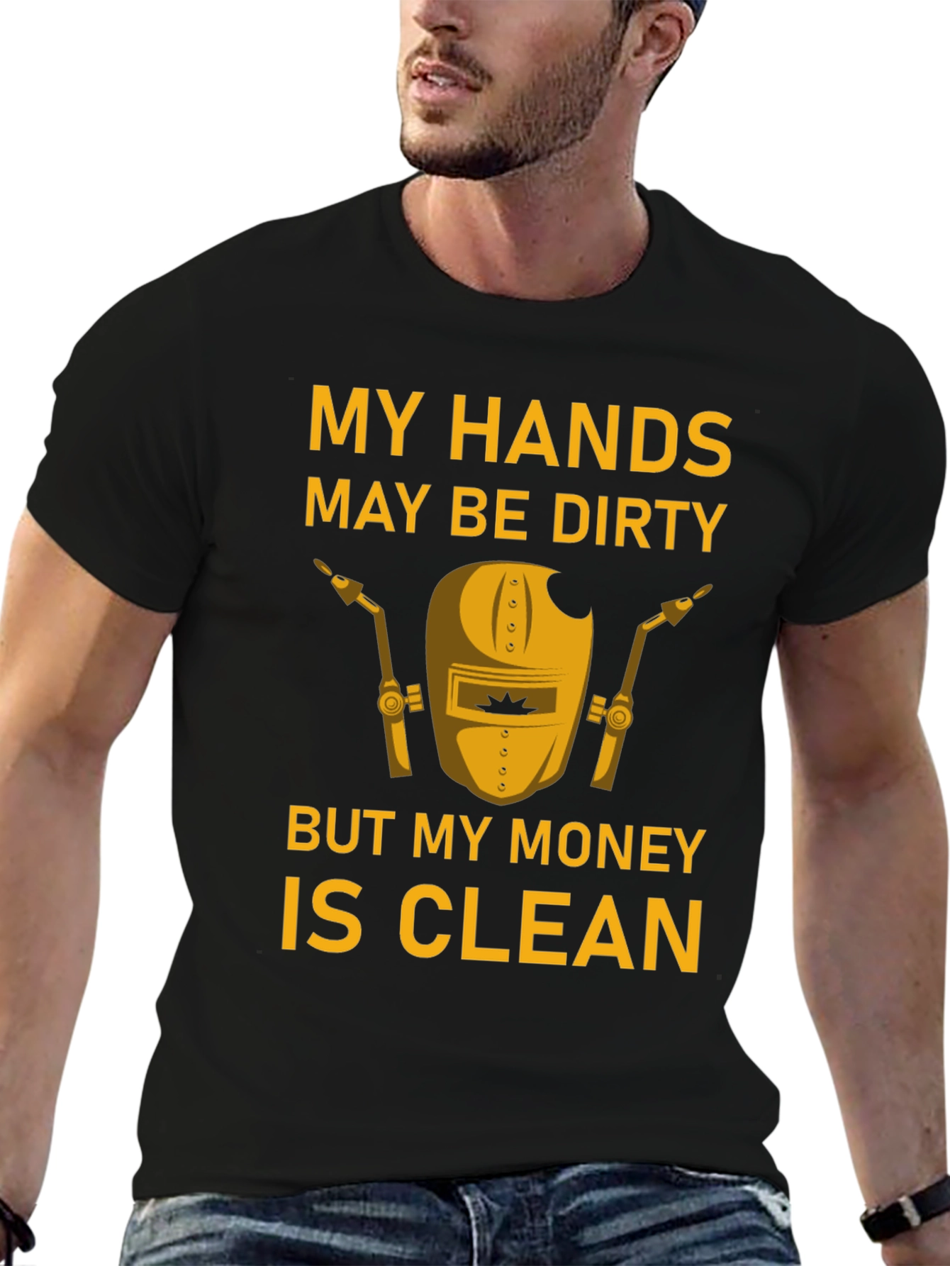 Dirty Hands Clean Money Welder T-Shirt
