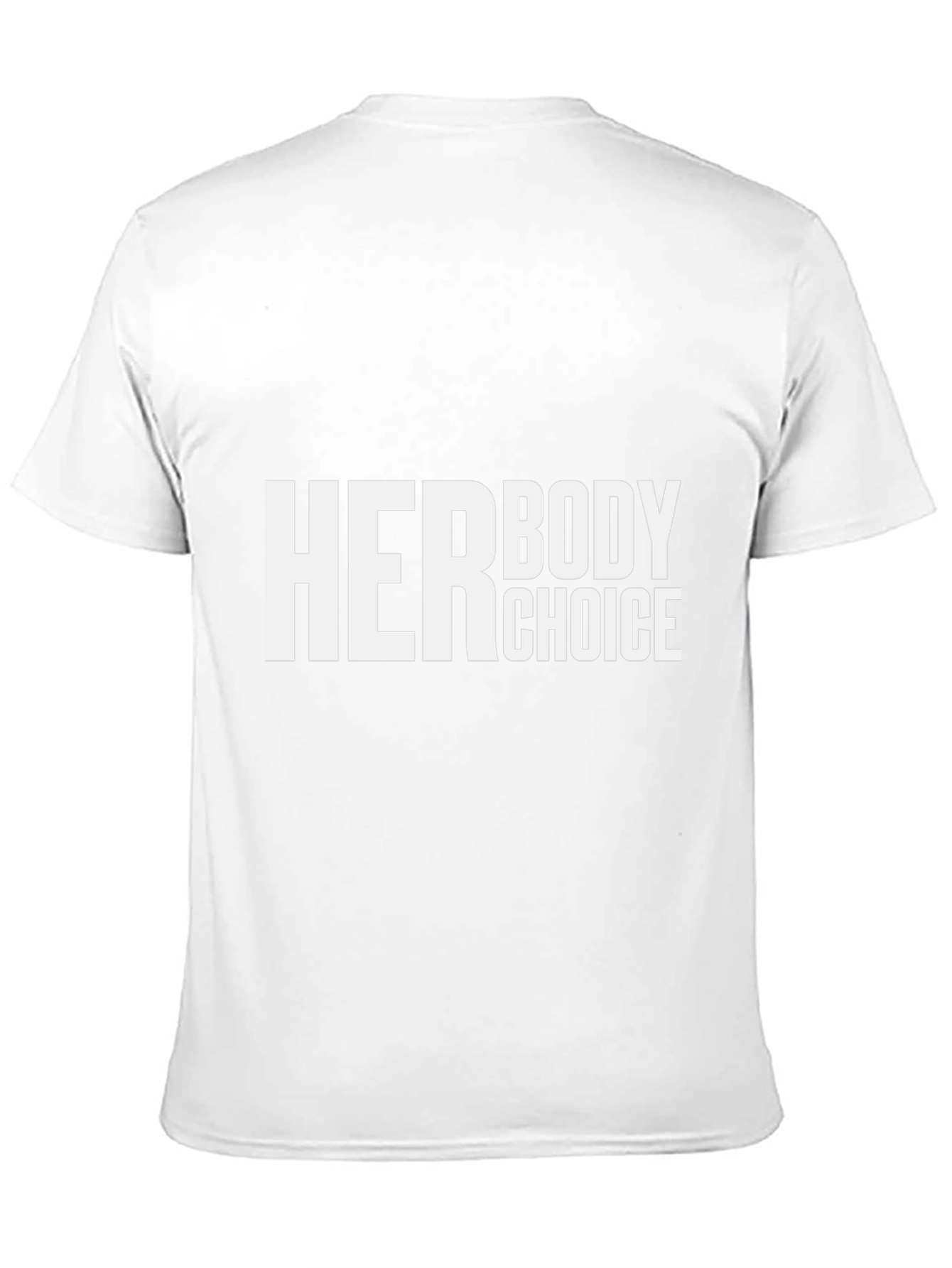 Her Body Choice Graphic Tee - Pro Choice T-Shirt