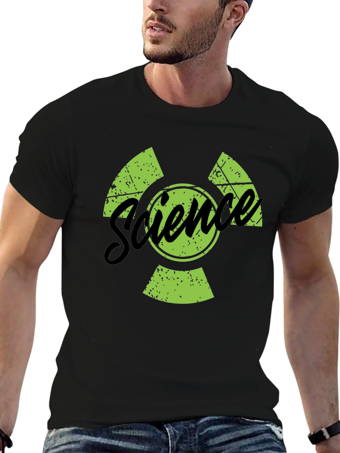 Science Symbol Graphic T-Shirt - Trendy Comfortable Fit